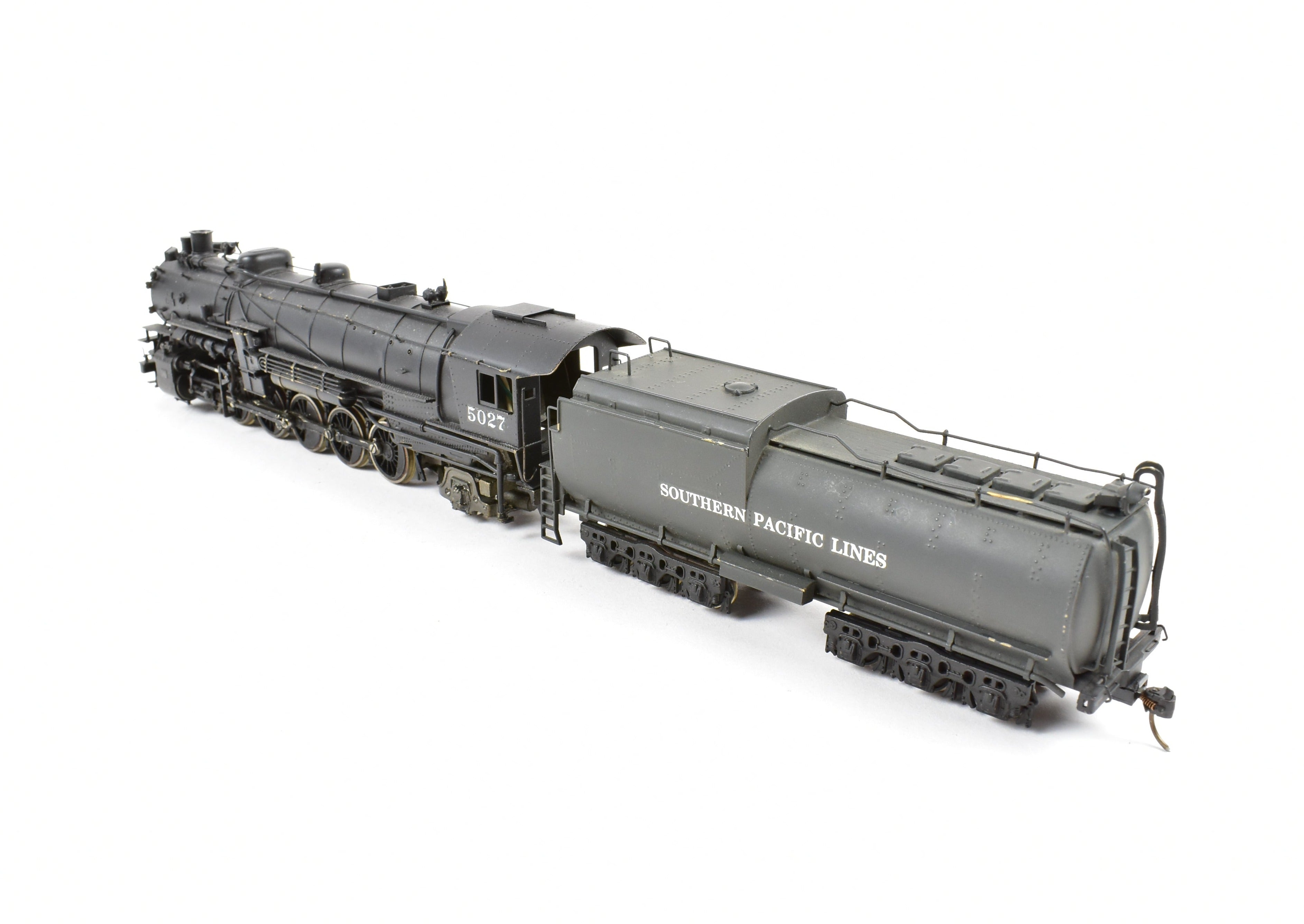 HO Scale Brass Max Gray Southern Pacific 5000 Class 4-10-2 SP-1 Locomotive Model with Custom Painted Finish