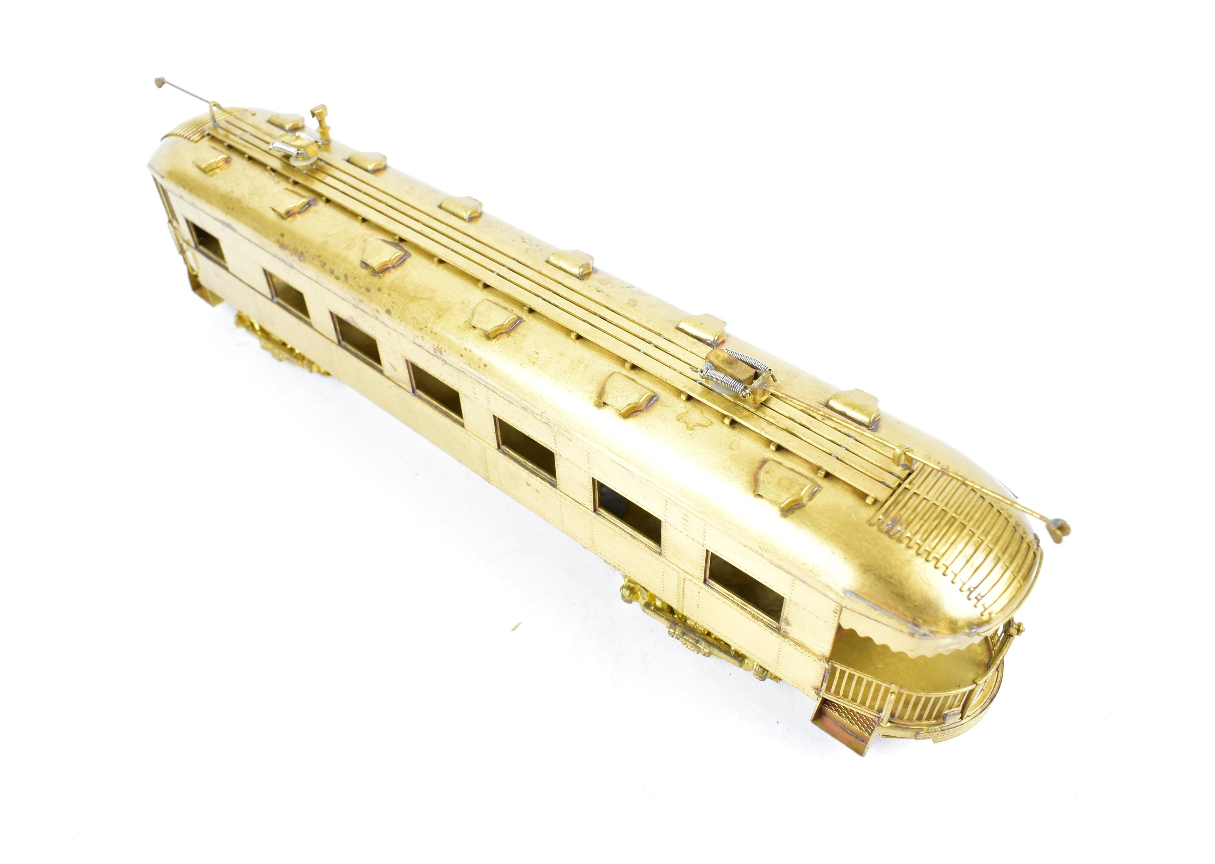 1978 HO Brass MTM Midwest Trolley Museum CNS&M North Shore Line No. 410 Parlor Observation Unpowered Trailer