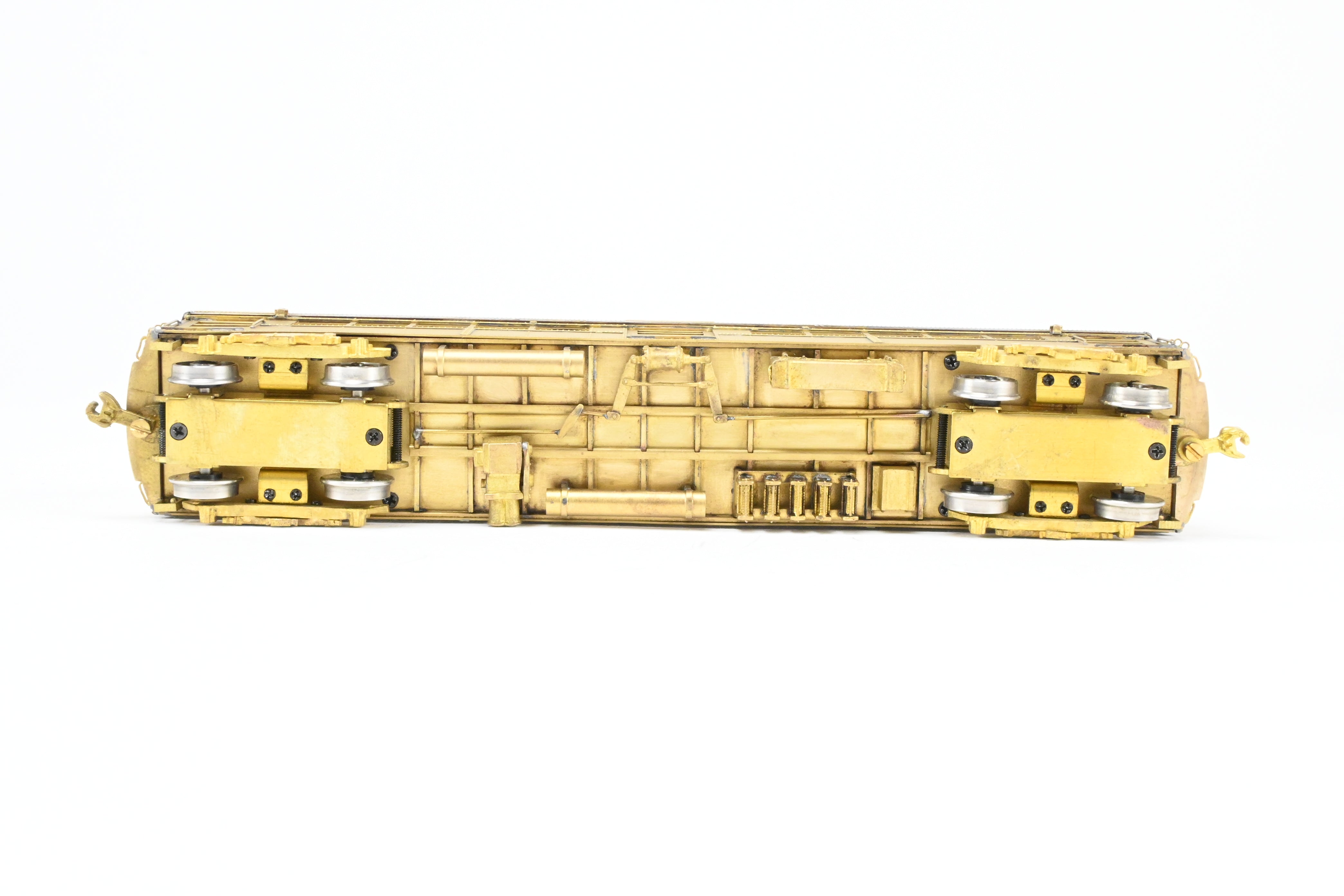 HO Scale Brass Model Train Set - MTS Imports CTA Chicago Transit Authority Modified 4001 - 4250 Series Elevated Cars Two - Car Set