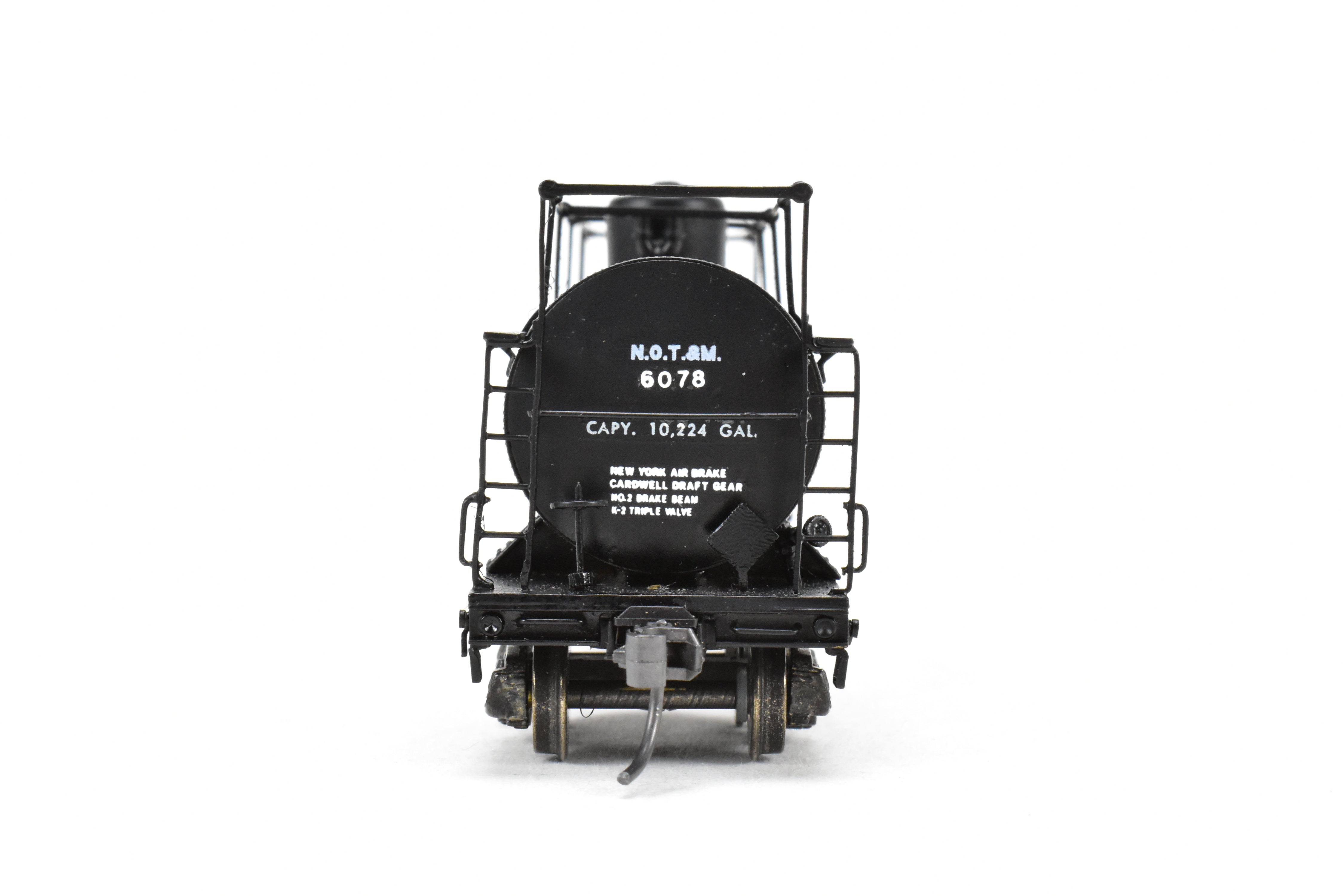 HO Brass NWSL - Professionally Painted Missouri Pacific Tank Car No. 6078