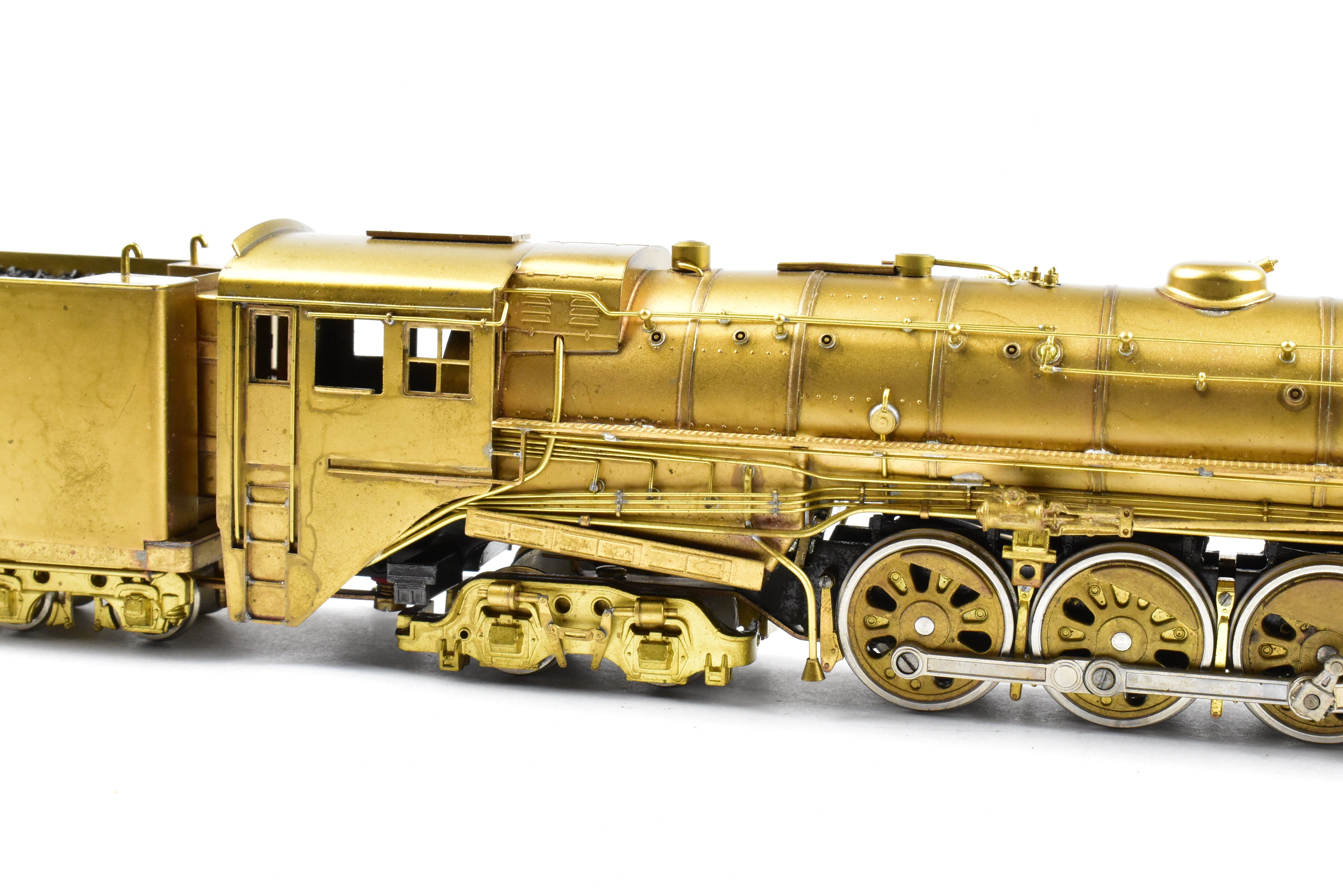 HO Scale Brass Model Train - Northwest Short Line MILW - Milwaukee Road S-2 4-8-4 Locomotive