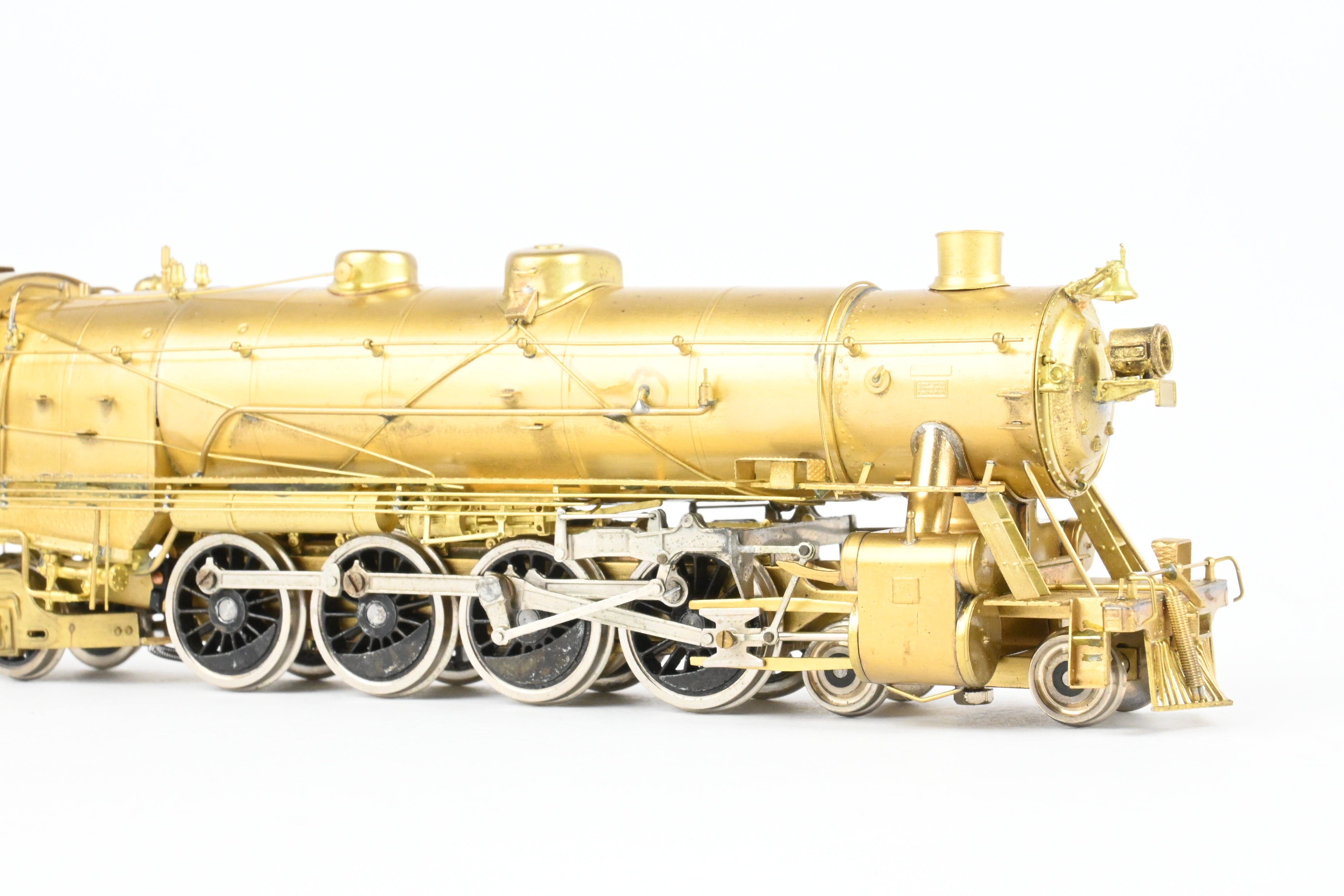 HO Scale Brass Nickel-Plated Model Train - New York Ontario & Western Class Y 4-8-2 Mountain Steam Locomotive by Nickel Plate Products