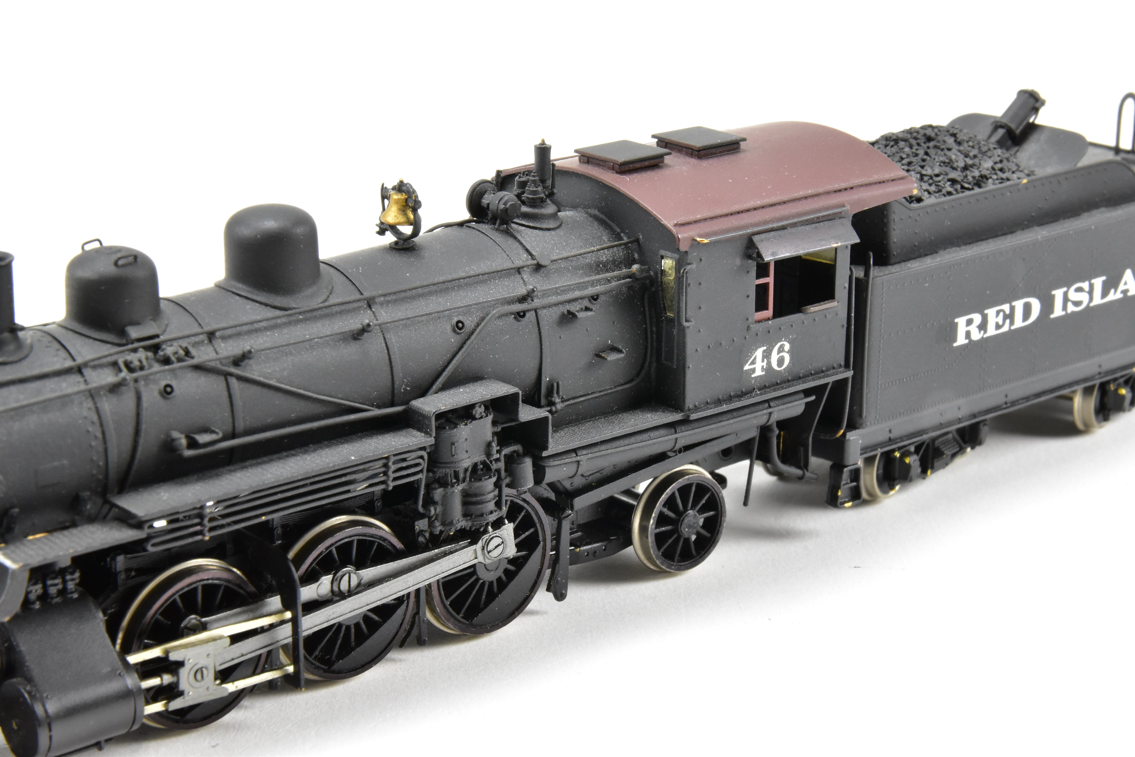 HO Scale Brass PFM - Fujiyama Northern Pacific 2-6-2 Class T-1 Prairie Model Train with Custom 'Red Island 46' Painting