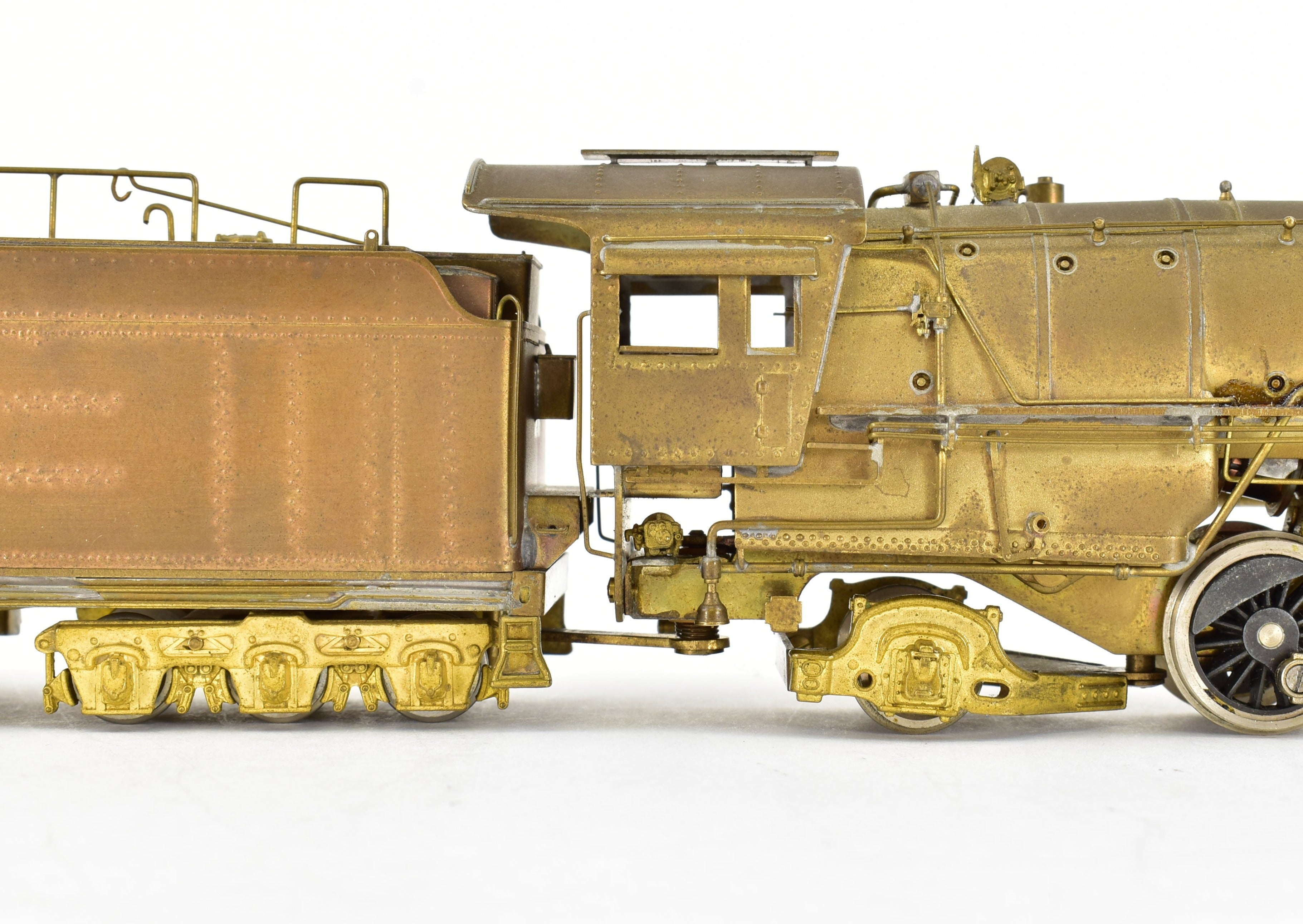 High - Quality HO Brass PFM United ATSF Santa Fe 2 - 10 - 2 Model