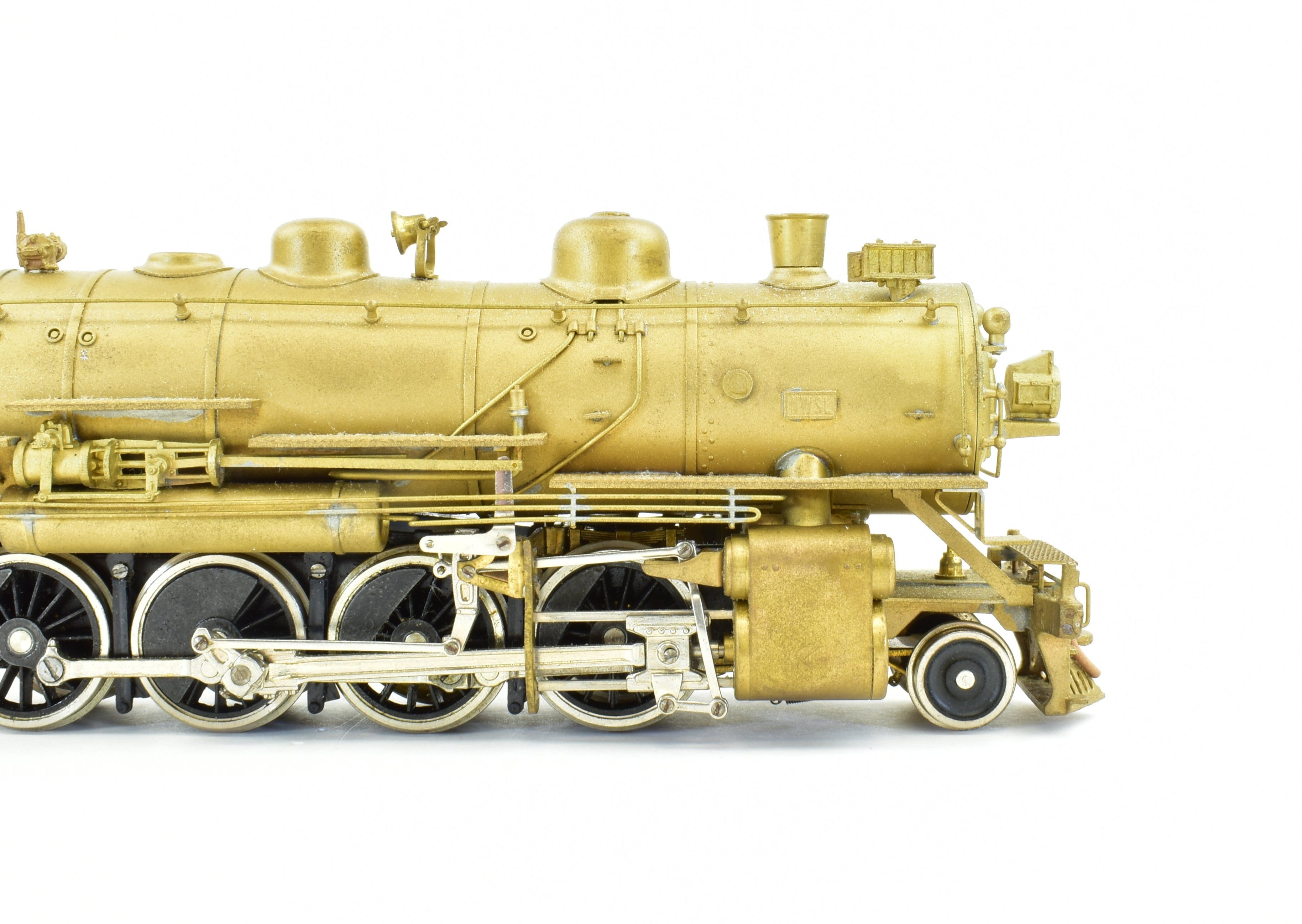 High - Quality HO Scale Brass Model Train of NorthWest Short Line NP - Northern Pacific W - 3 2 - 8 - 2 Mikado