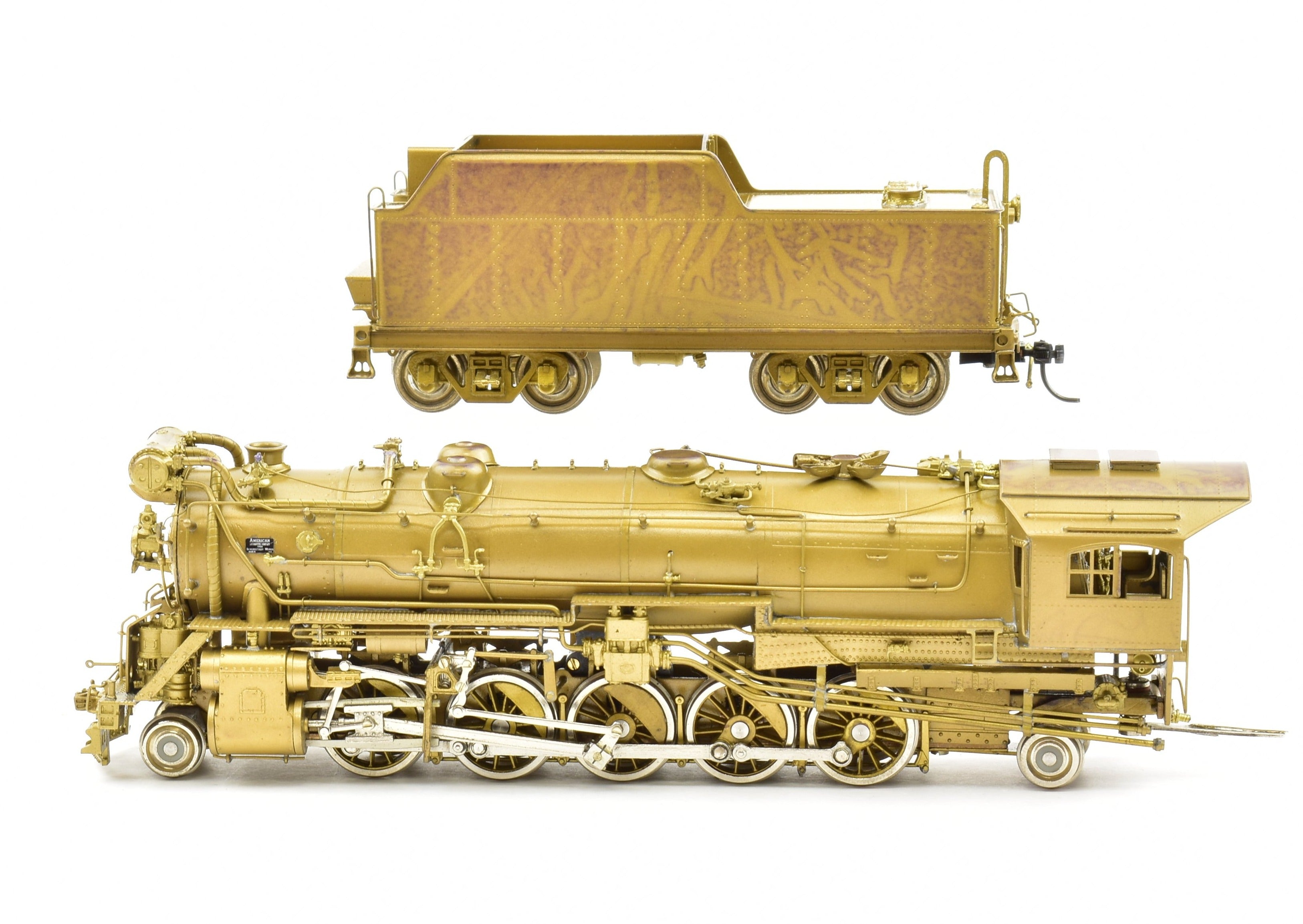 HO Scale Custom Brass Locomotive - New Haven Class L-1 2-10-2 from NJ Custom Brass for NY, NH, & H