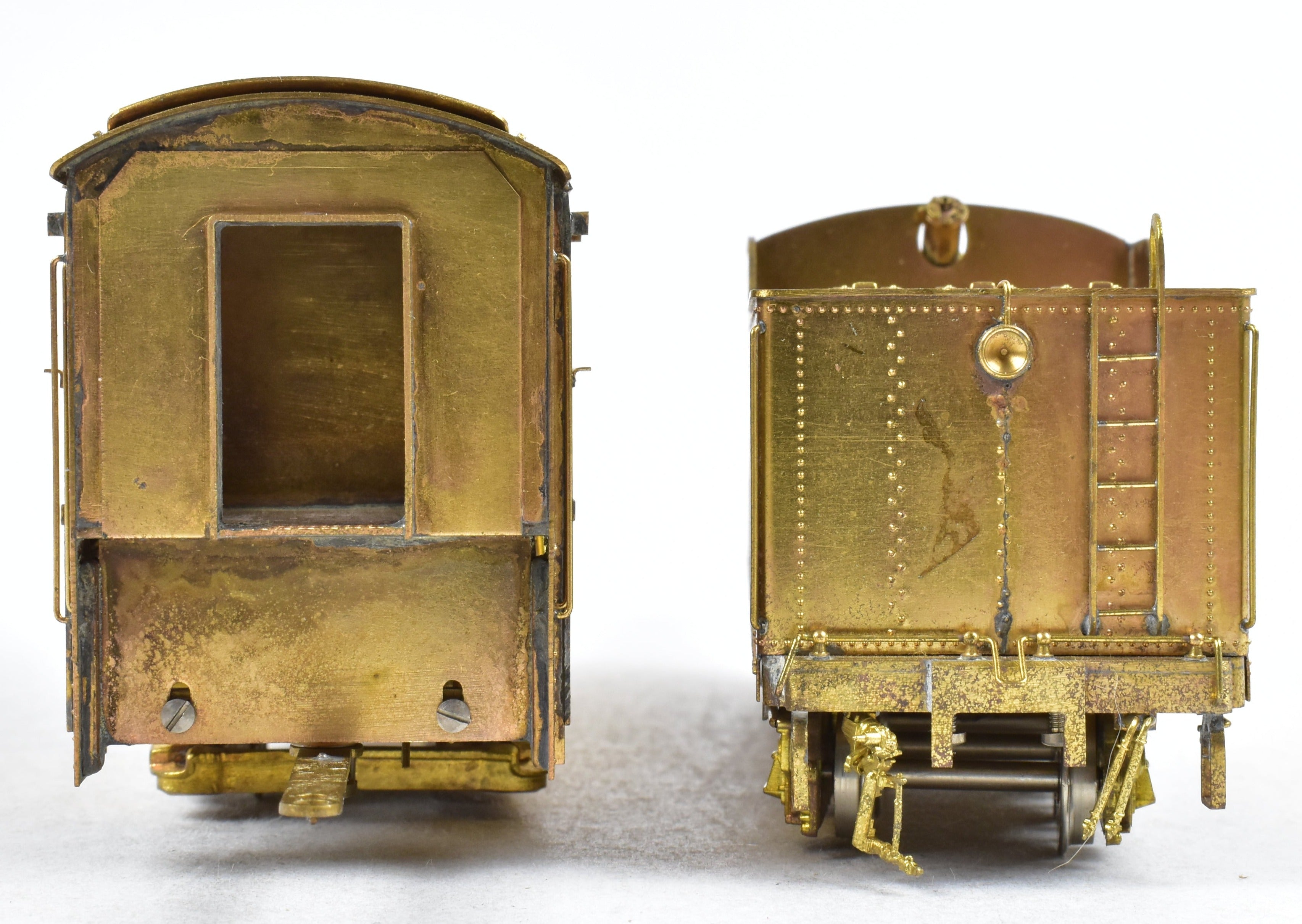 HO Scale Brass Pacific Fast Mail (PFM) Model Train - Toby CB&Q Burlington Route 4-8-4 Class O-5 Crown Model from 1969 Run