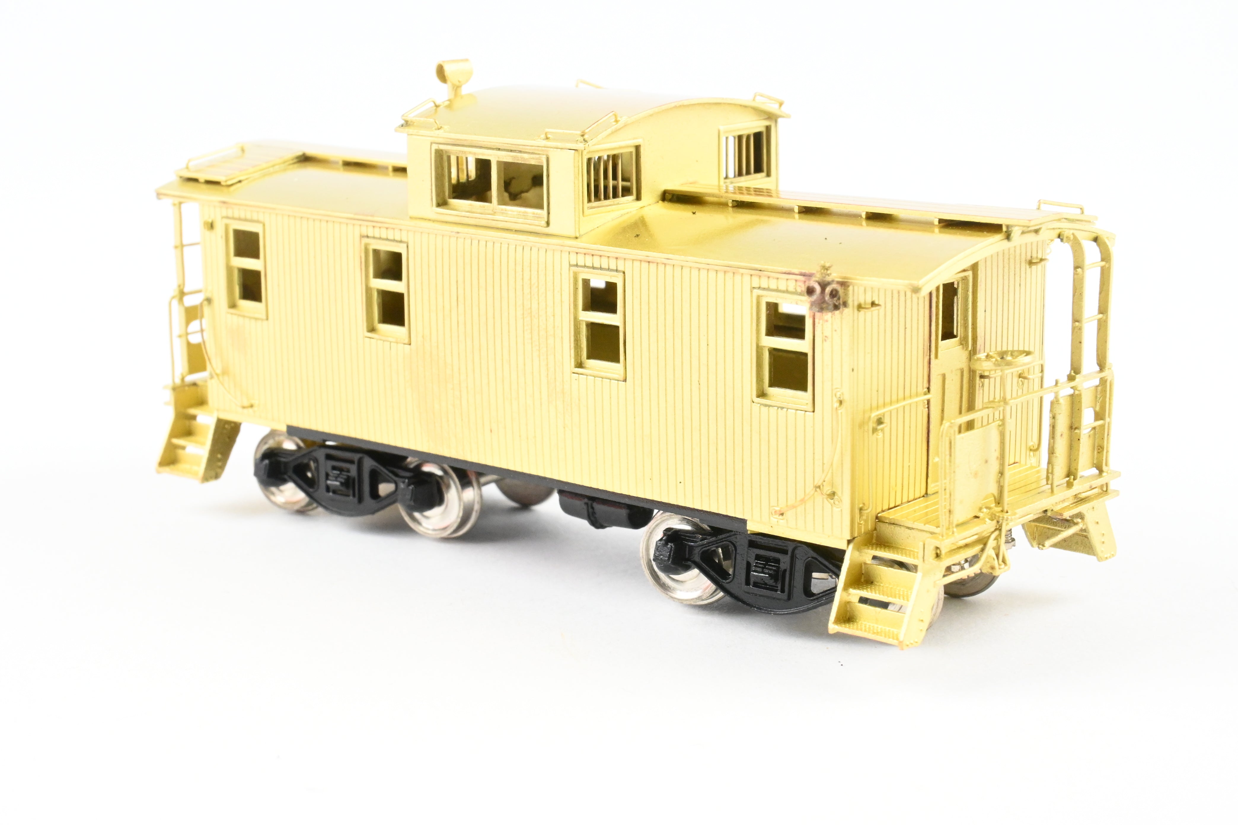 HO Scale Brass Nickel Plate Products Wood Caboose for DLW or C&IM Railways