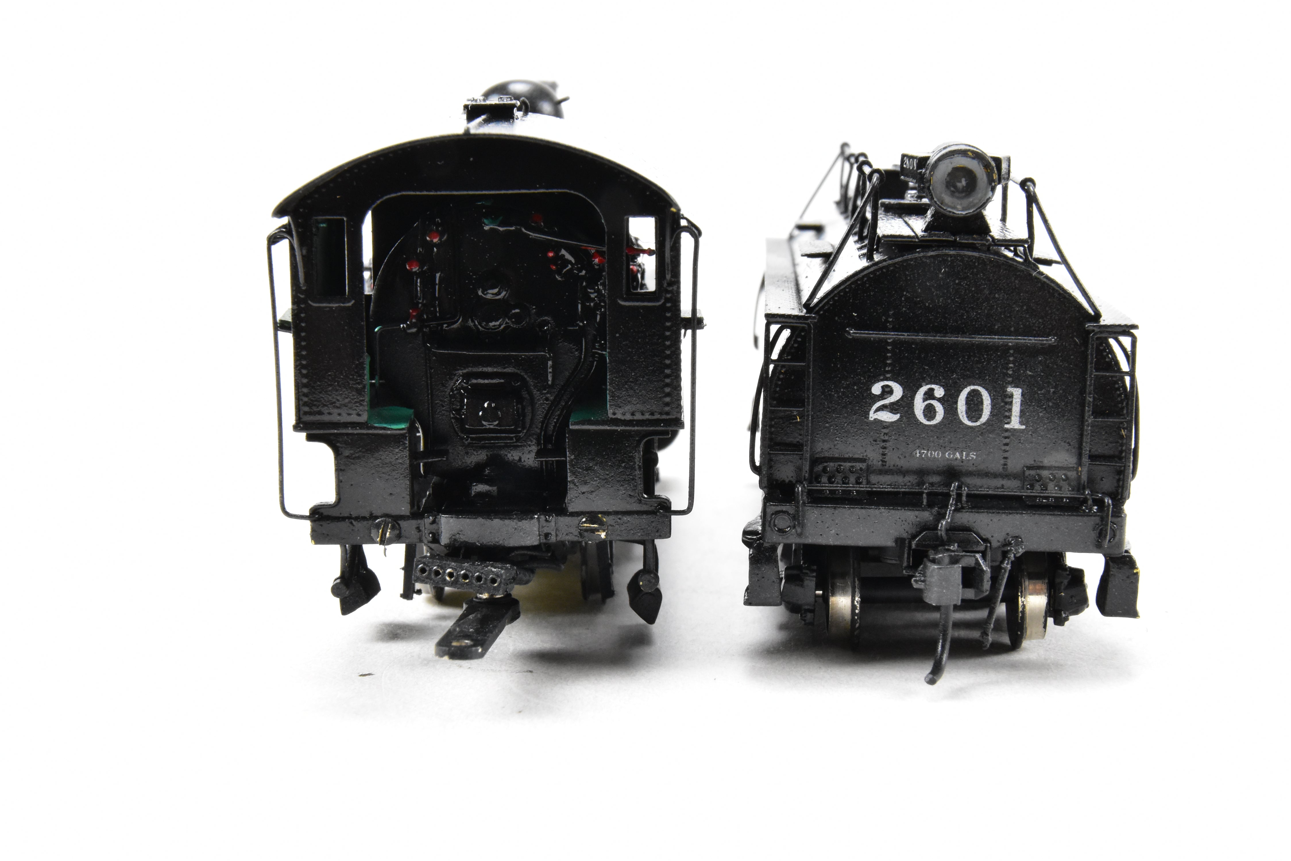HO Scale Brass Model Train - Southern Pacific Class C - 2 2 - 8 - 0 Oriental Limited with Tsunami DCC and Sound System, Cab Number 2601