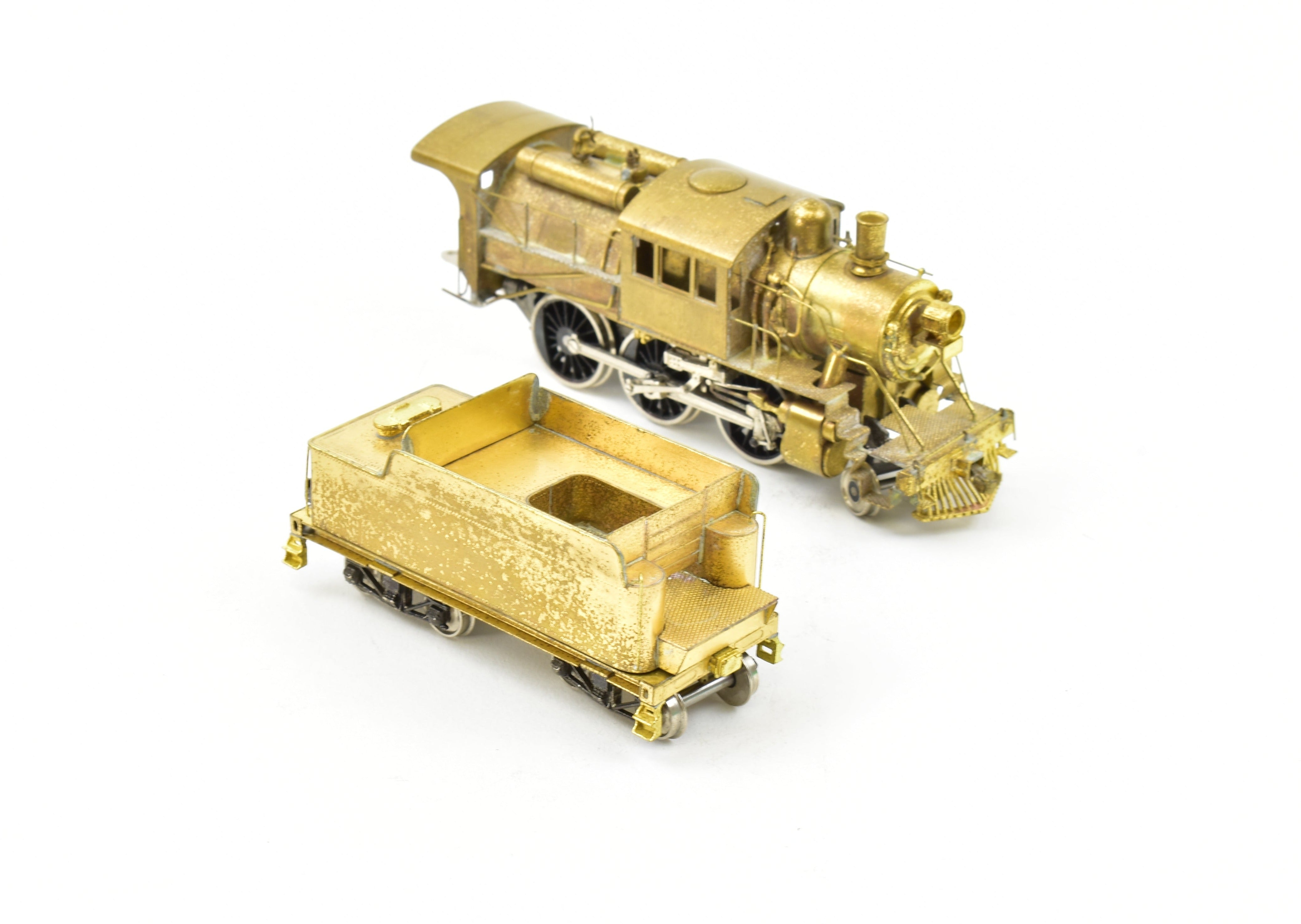 HO Scale Brass Nickel Plate Products (NPP) - New York Ontario & Western Class U 2-6-0 Mogul Camelback Model Train without Original Box