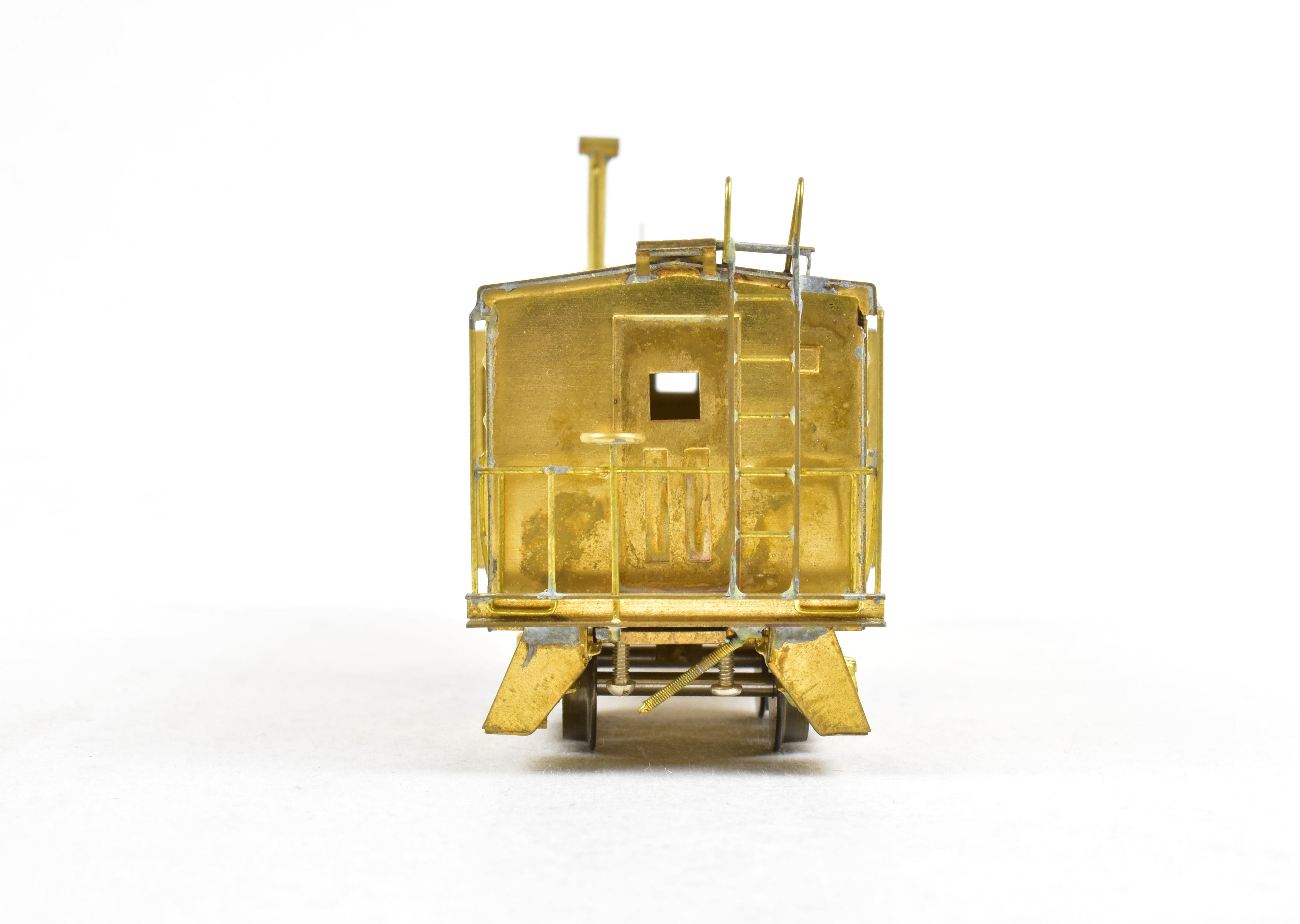 HO Scale Brass Nickel Plate Products (NPP) Milwaukee Road Bay Window Caboose Model