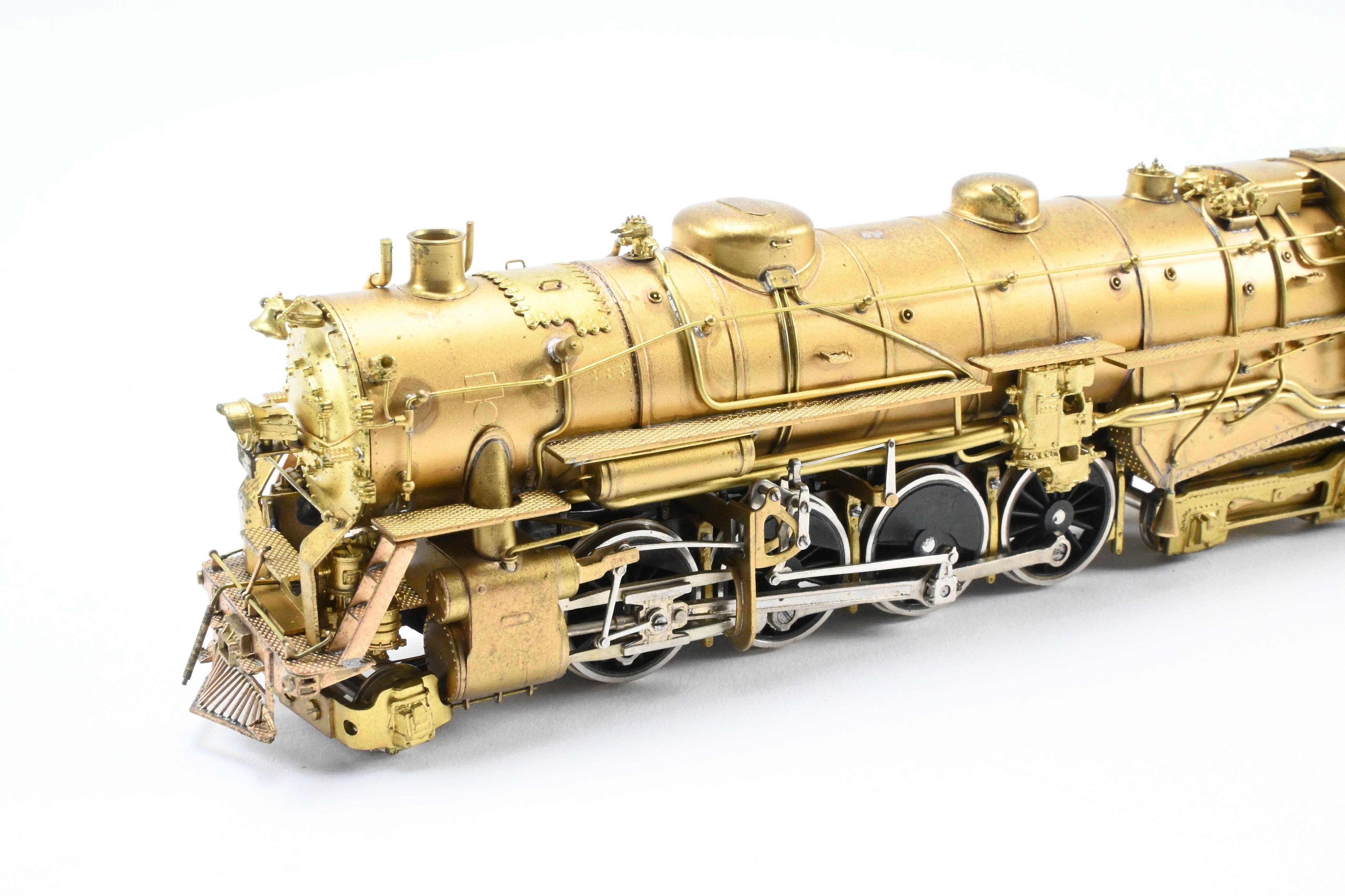 1966 HO Brass PFM - Fujiyama Erie Railroad 2-8-4 Class S-4 Model with Minor Wear