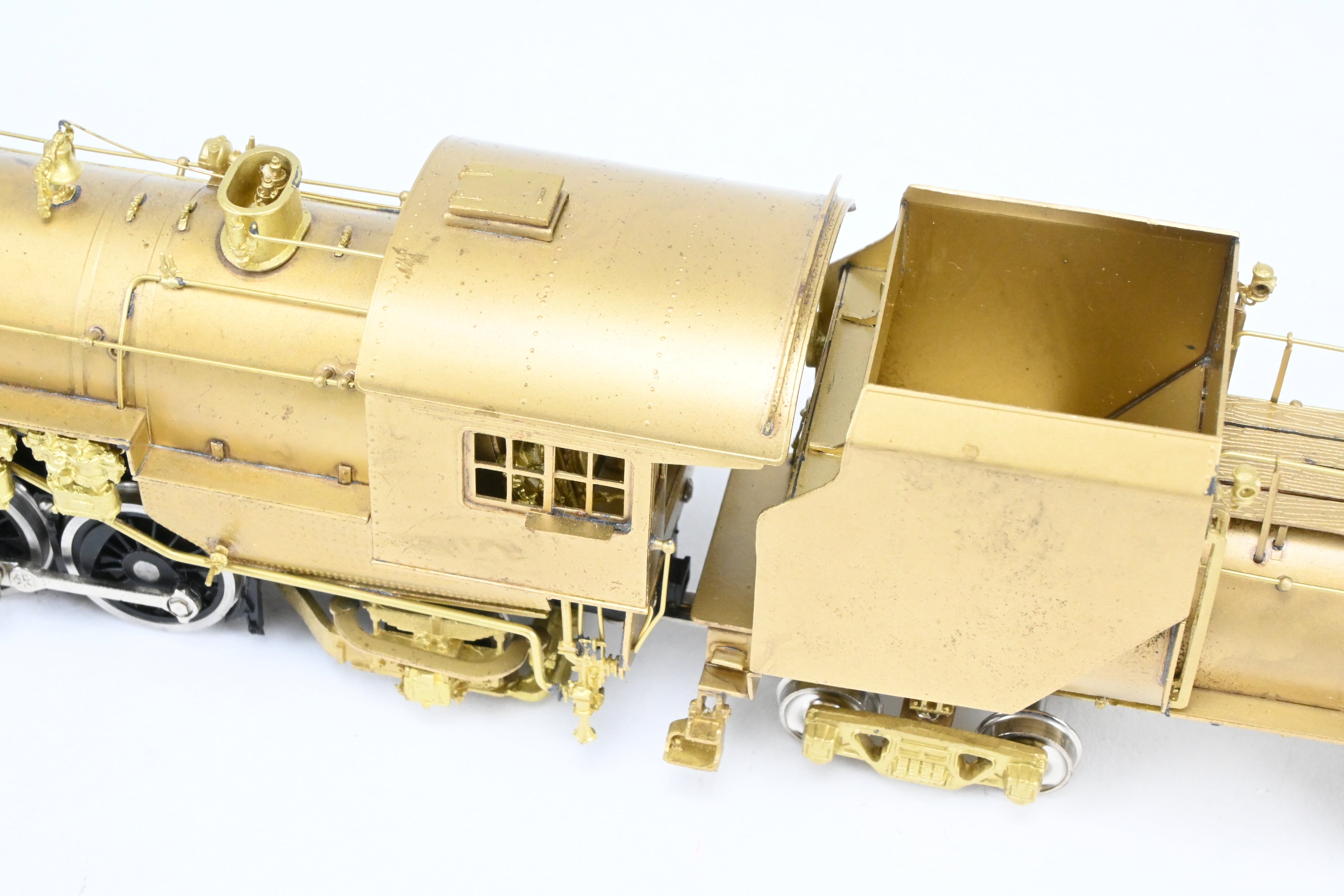 HO Scale Brass Nickel Plate Products (NPP) Erie Railroad N-1 Class 2-8-2 Mikado Steam Locomotive Model - Version 2