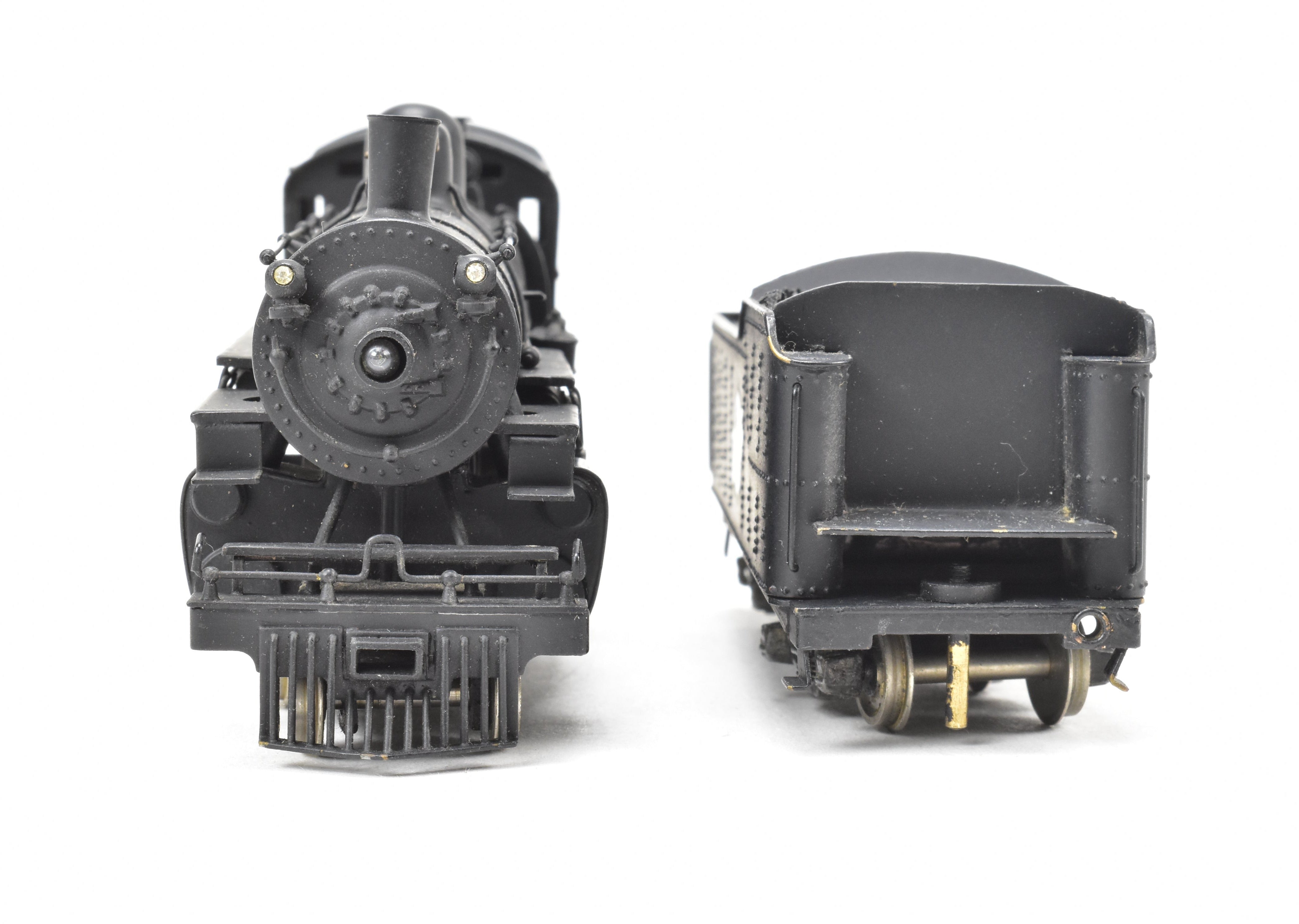 High - Quality HO Scale Brass Pacific Fast Mail (PFM) Model - Tenshodo Chicago & Northwestern Class D 4 - 4 - 2 Atlantic Steam Locomotive, Factory - Painted, No. 128