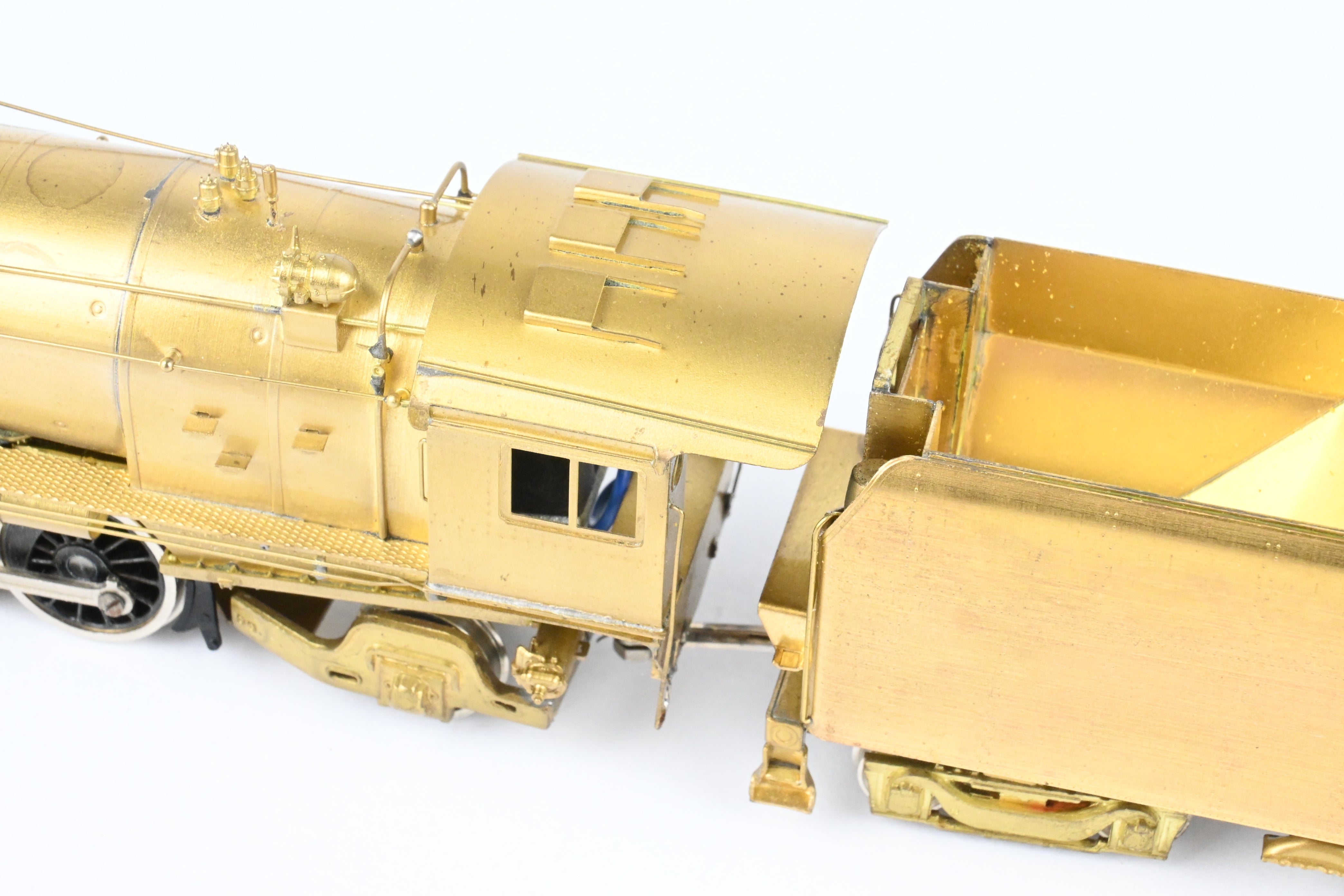 HO Scale Brass Nickel-Plated Model Train - New York Ontario & Western Class Y 4-8-2 Mountain Steam Locomotive by Nickel Plate Products
