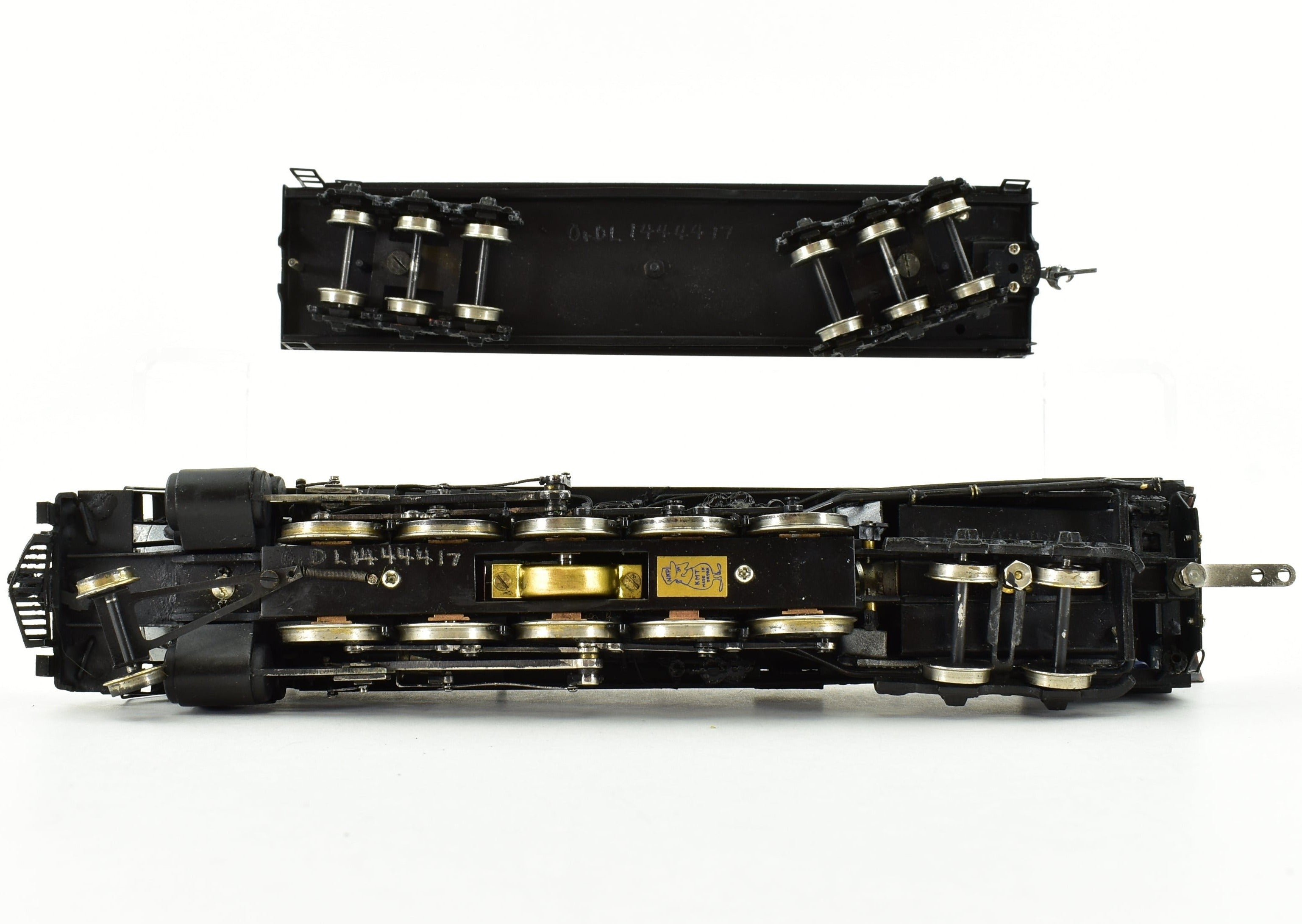 HO Scale Brass Nickel - Plated NPP CB&Q Burlington Route 2 - 10 - 4 Class M - 4 Custom Painted Locomotive