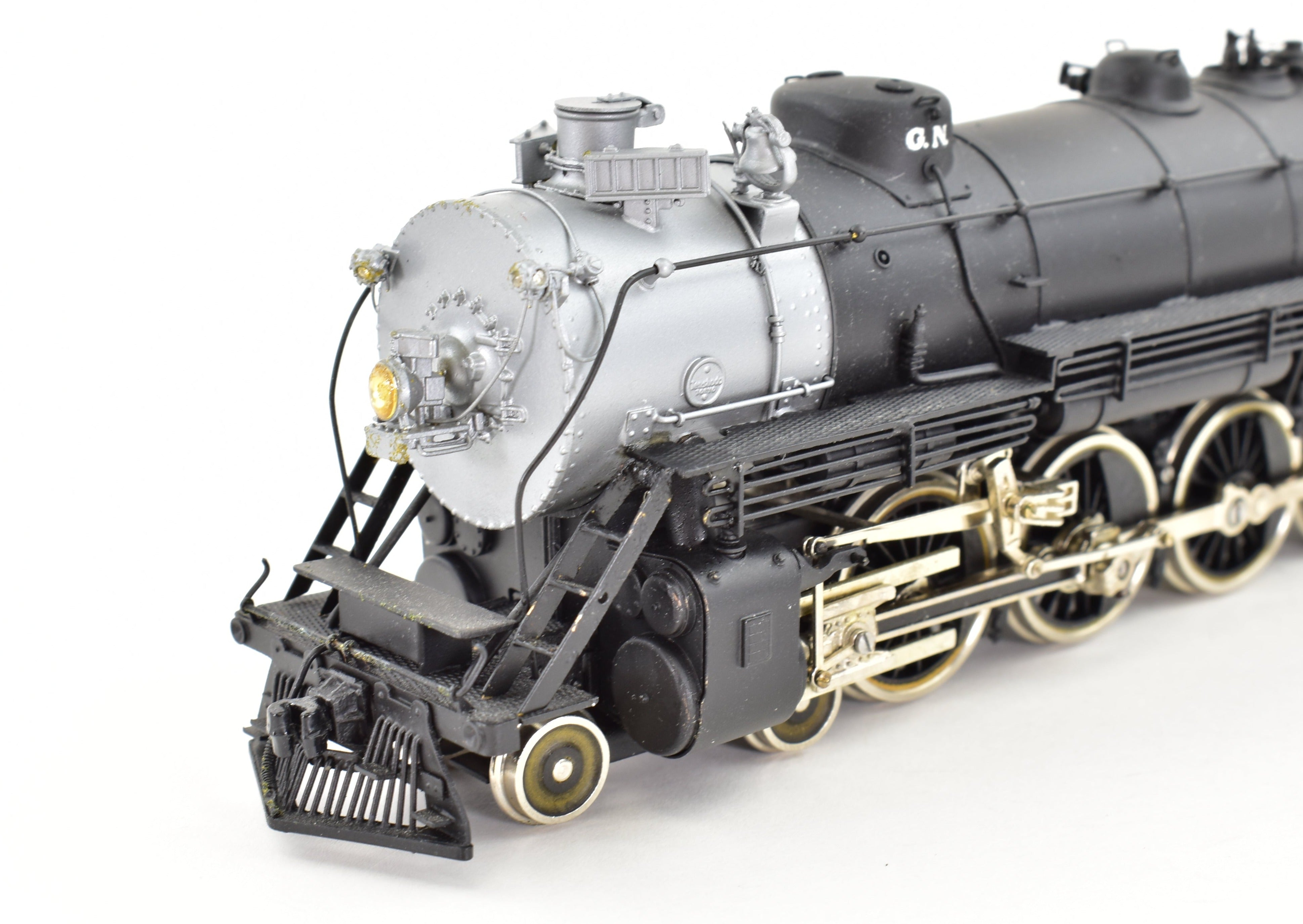 HO Scale Brass PFM - Tenshodo Great Northern 4-8-2 Class P-2 Factory Painted Can Motor Locomotive
