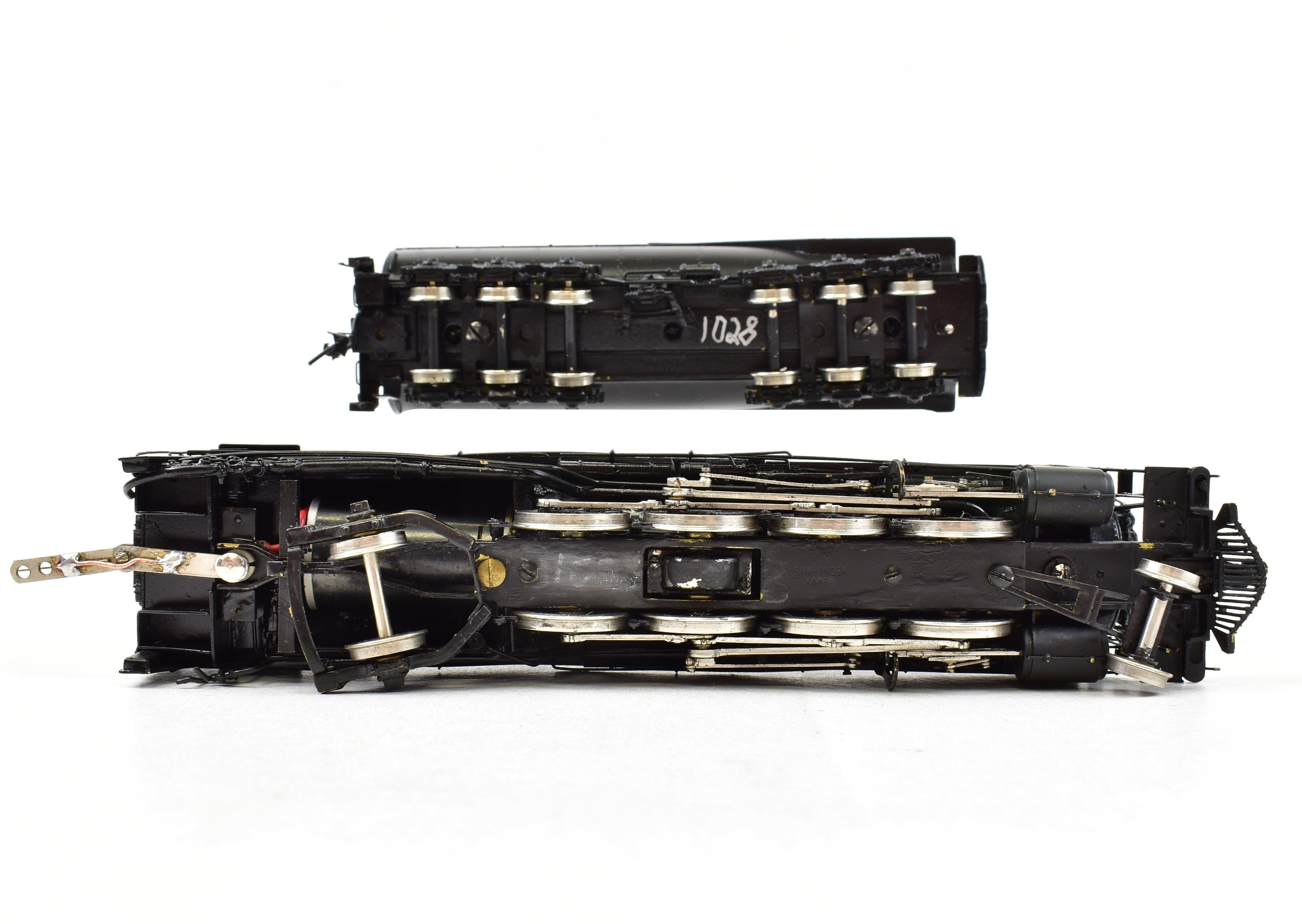 HO Brass Sunset Models GN Great Northern 2-8-2 O-8 Class Closed Cab Partially Painted Black