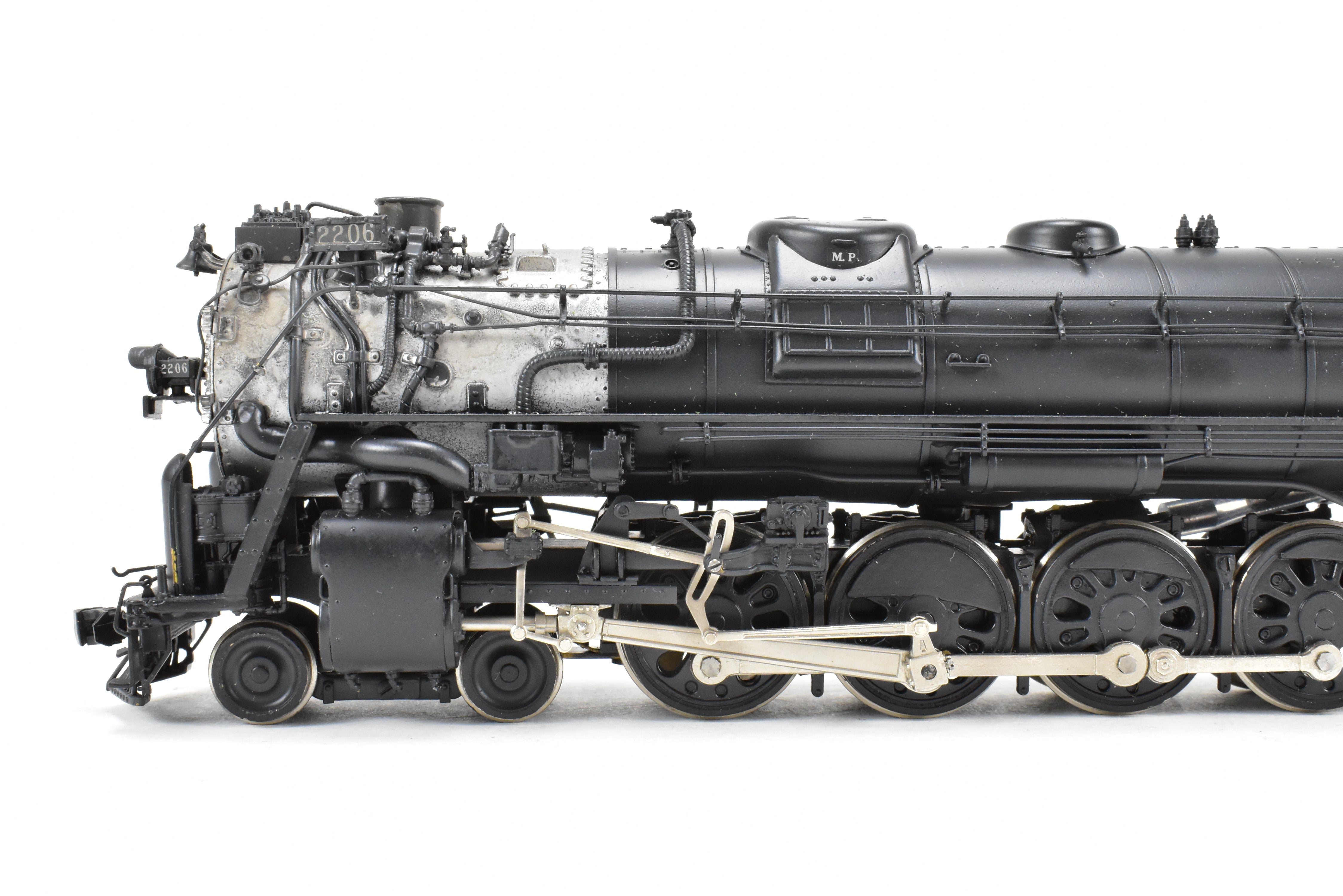 HO Brass PFM - Fujiyama Missouri Pacific 4-8-4 2200 Class #2206 Custom Painted by Joe G. Collias
