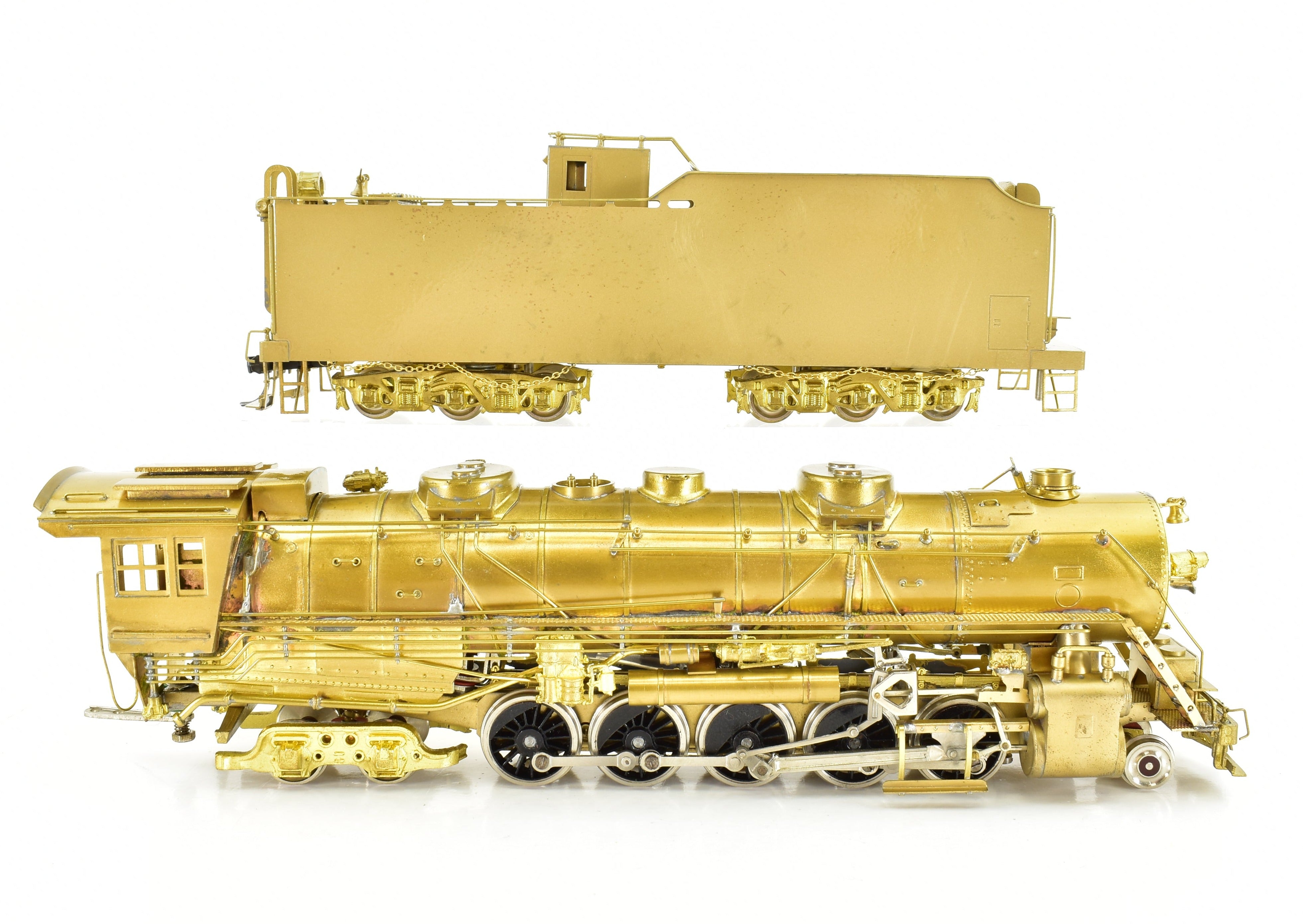 HO Scale Brass LMB Models Train Set - Duluth Missabe & Iron Range 2-10-4 E-4 Texas Type Locomotive Model