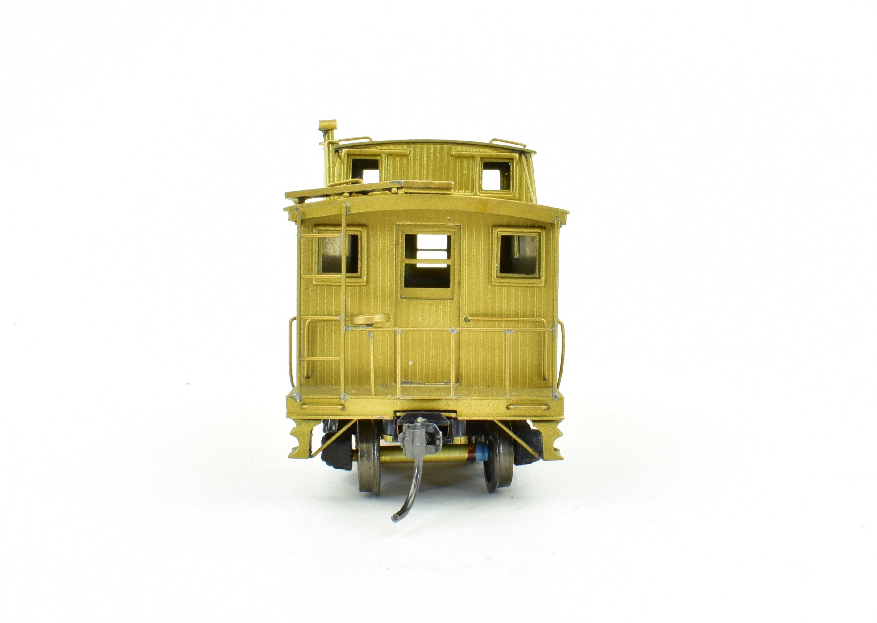 HO Scale Brass Model of NJ Custom Brass Long Island Railroad (LIRR) N - 52A Caboose for Model Train Enthusiasts