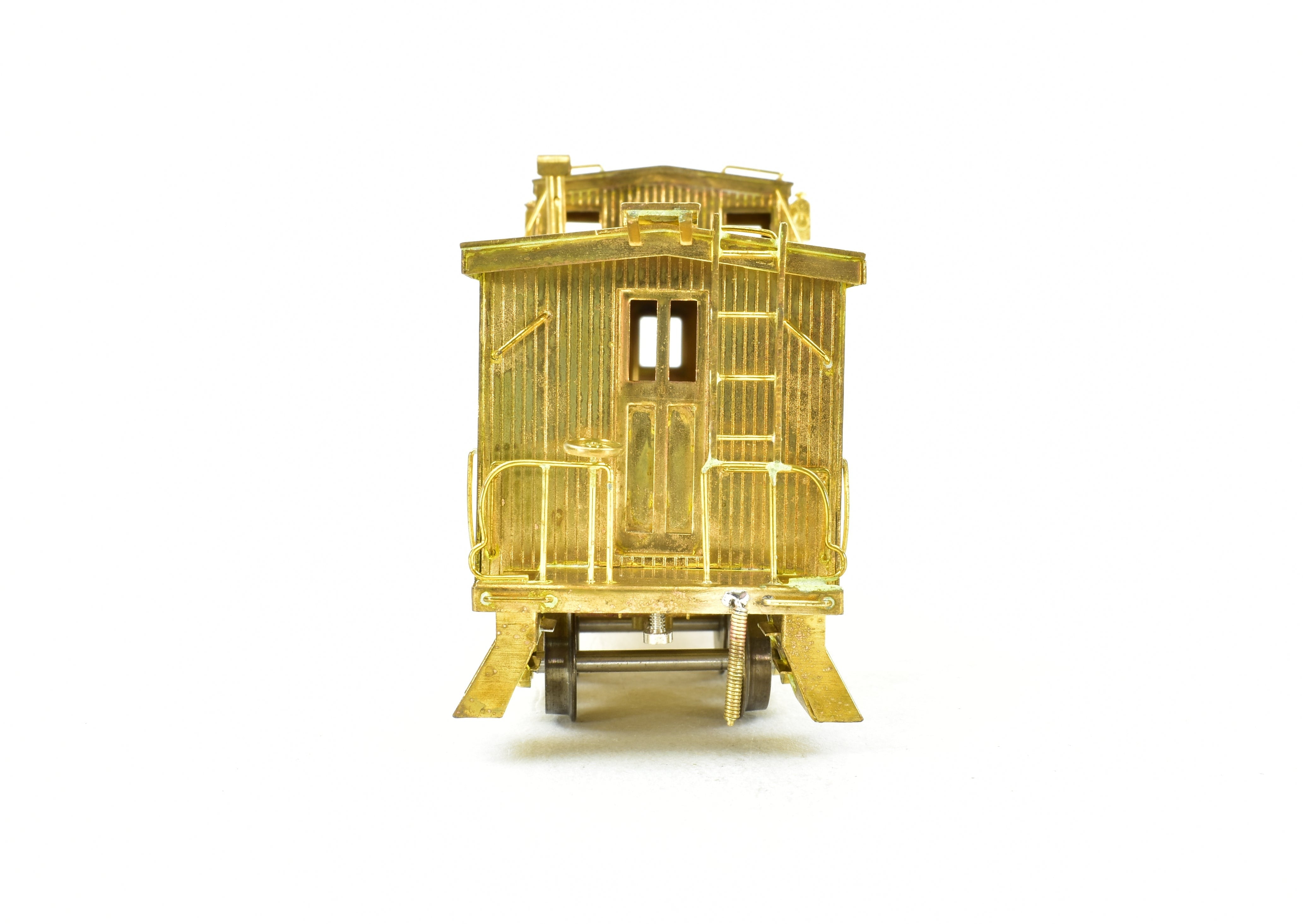 HO Scale Brass Nickel Plate Products (NPP) and Nickel Plate Road (NKP) Wood Caboose Model
