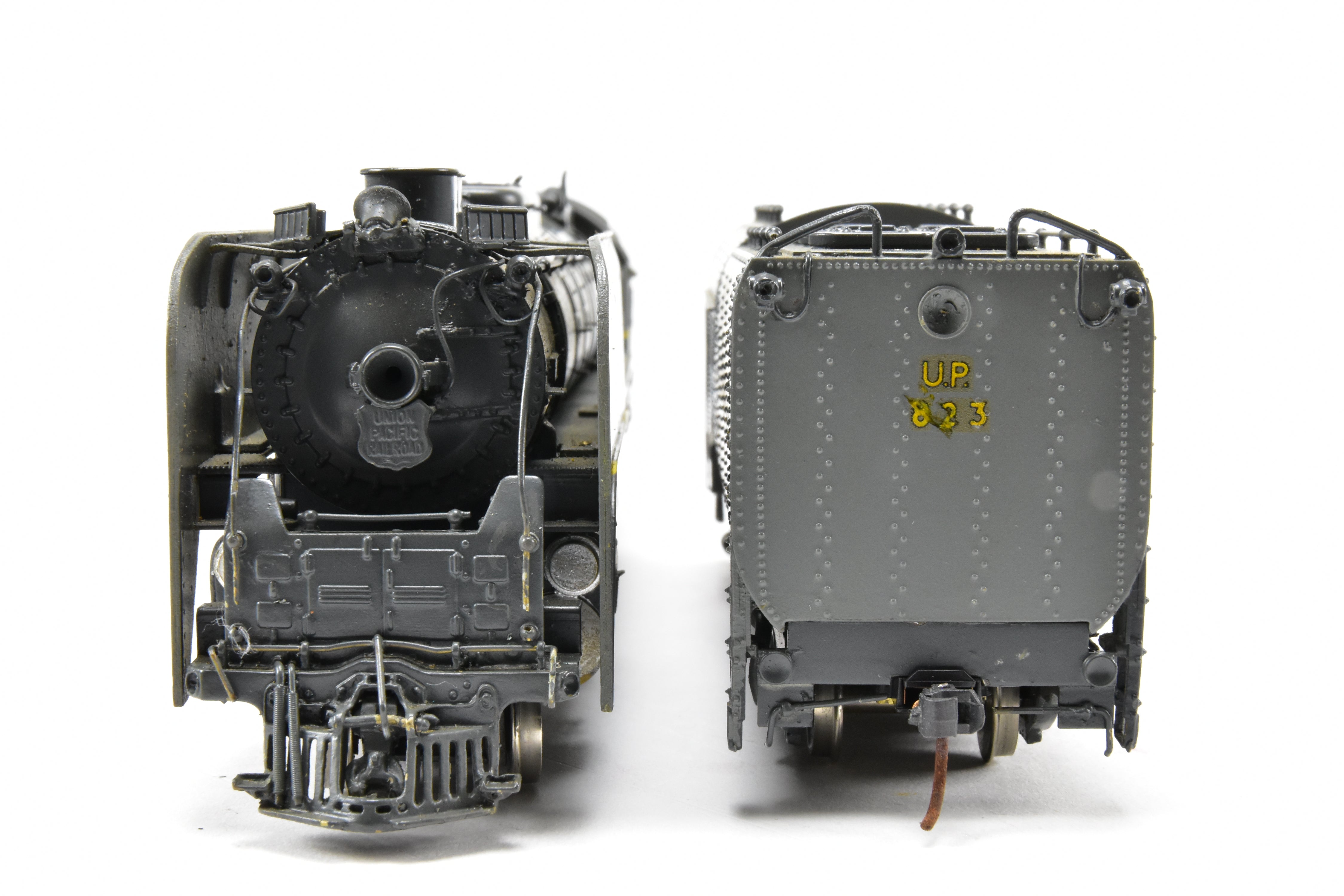 HO Scale Brass PFM Union Pacific 4-8-4 FEF-2 Northern #823 Custom Two-Tone Grey