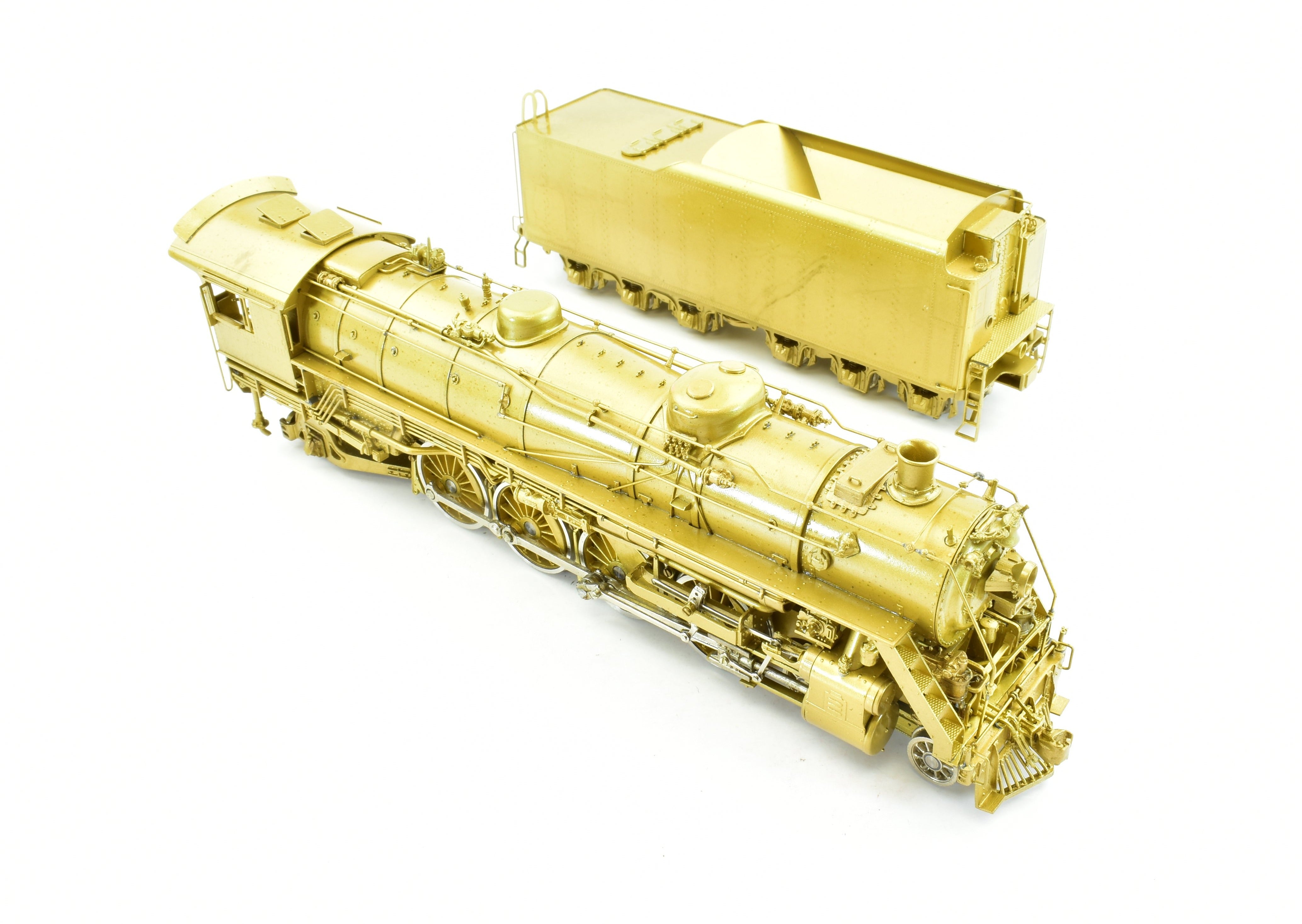 Rare HO Brass SKI Soo Line N - 20 Class 4 - 8 - 2 Mountain Pacific Fast Mail Model