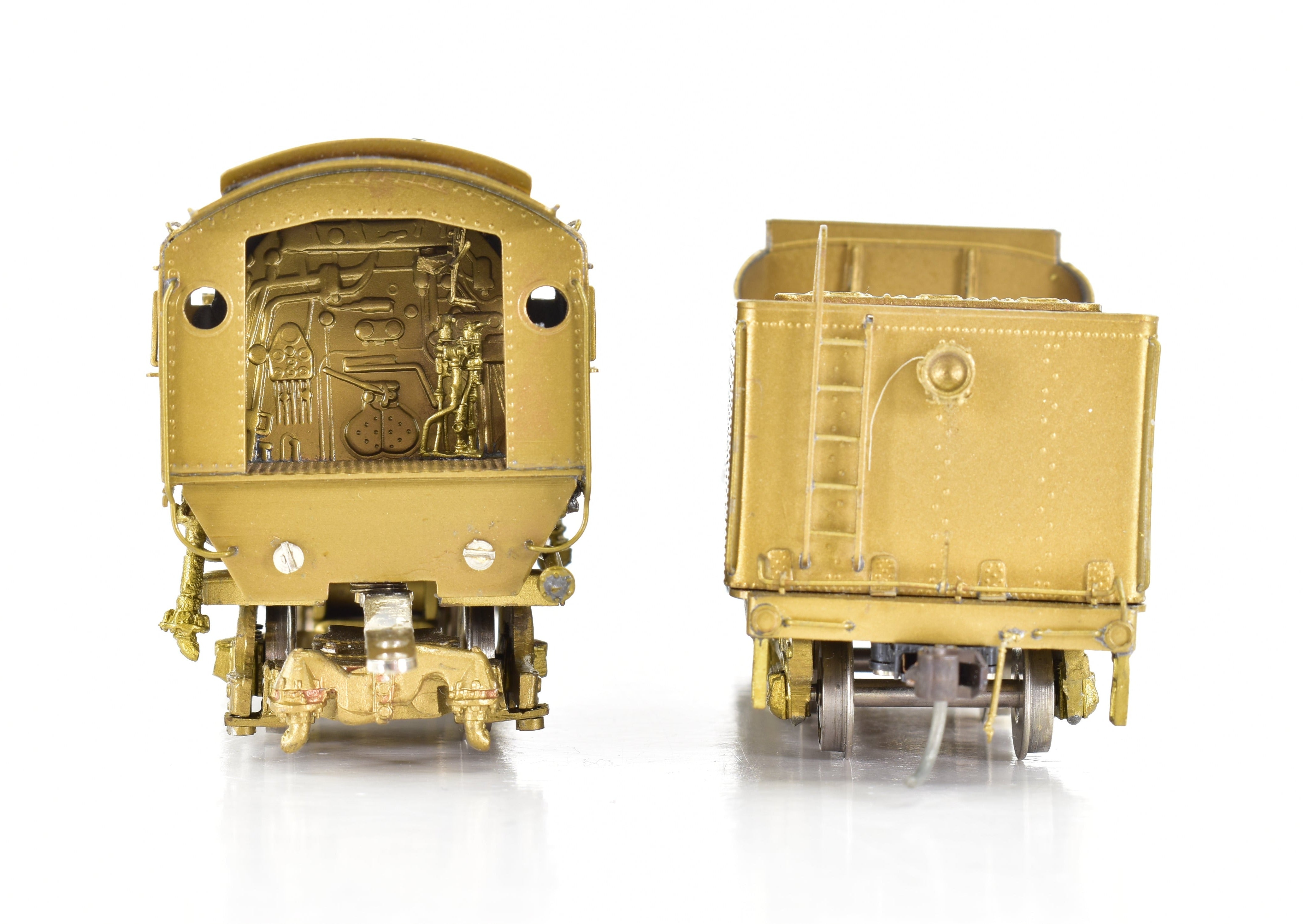 HO Scale Brass Model Train - New York Ontario & Western Class Y - 2 4 - 8 - 2 Custom - Built by KSM for NJ Custom Brass