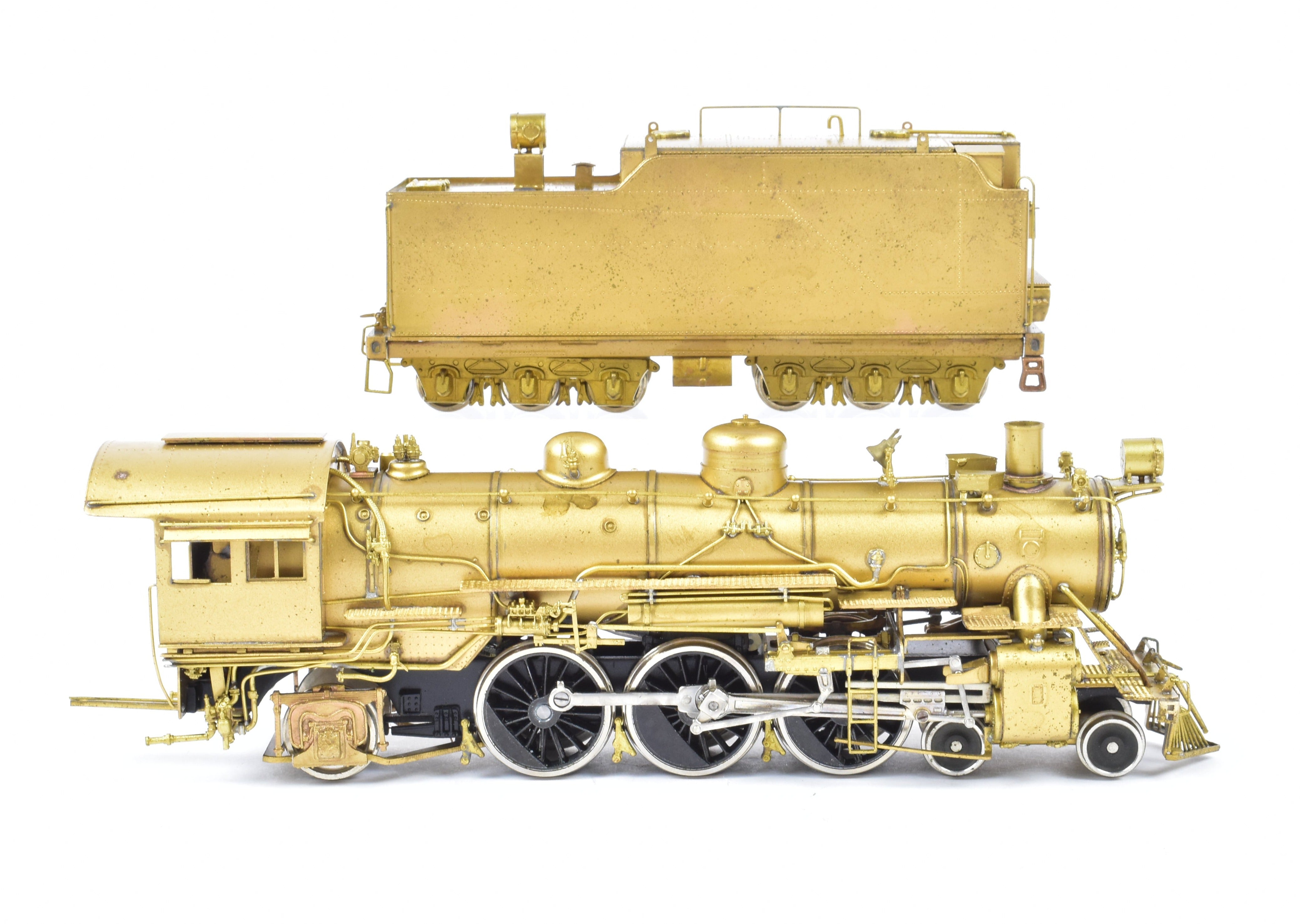 High - Quality HO Scale Brass Pacific Fast Mail Locomotive Model - Fujiyama ATSF Santa Fe 4 - 6 - 2 Class 1337 Pacific