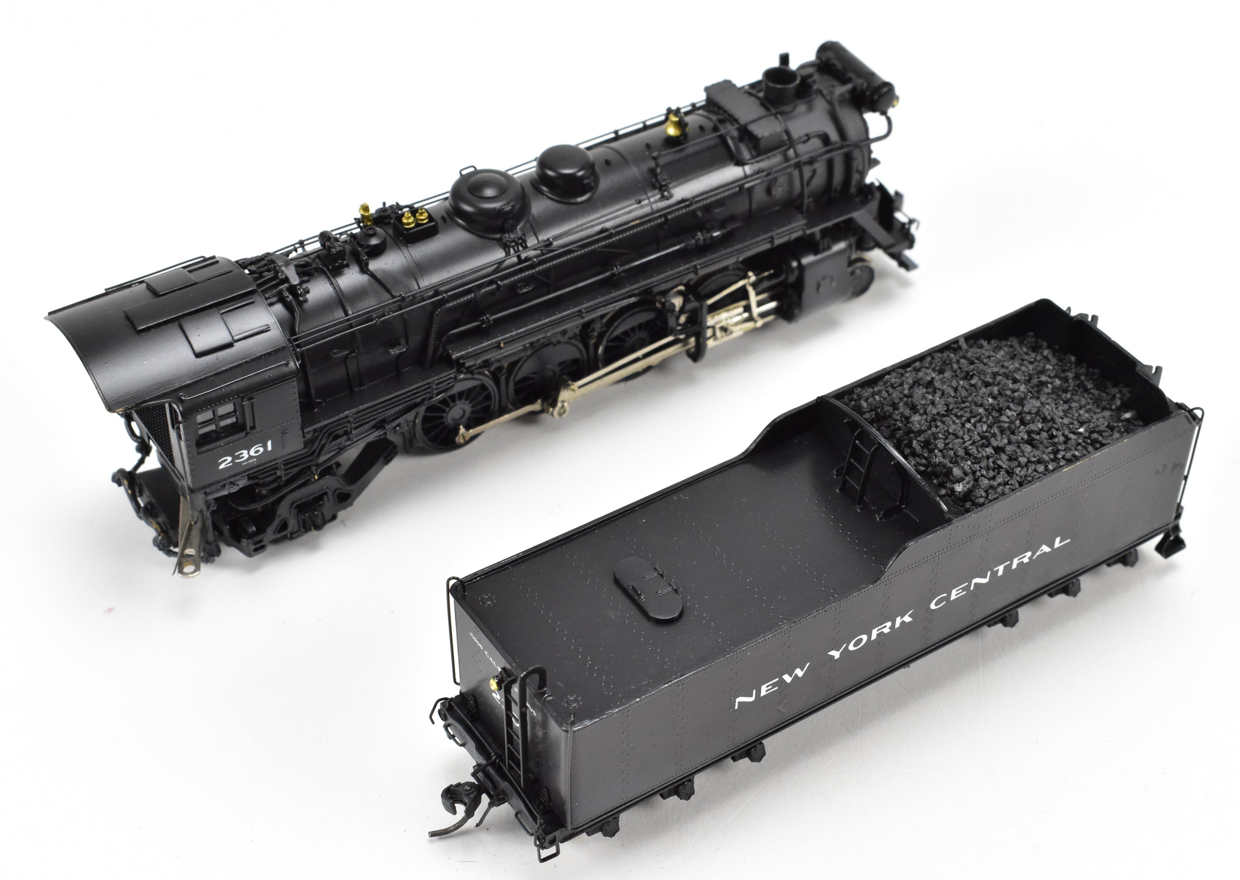 High - Quality HO Scale Brass PFM SKI NYC New York Central H - 10b 2 - 8 - 2 Model Locomotive with Professional Paint No. 2361