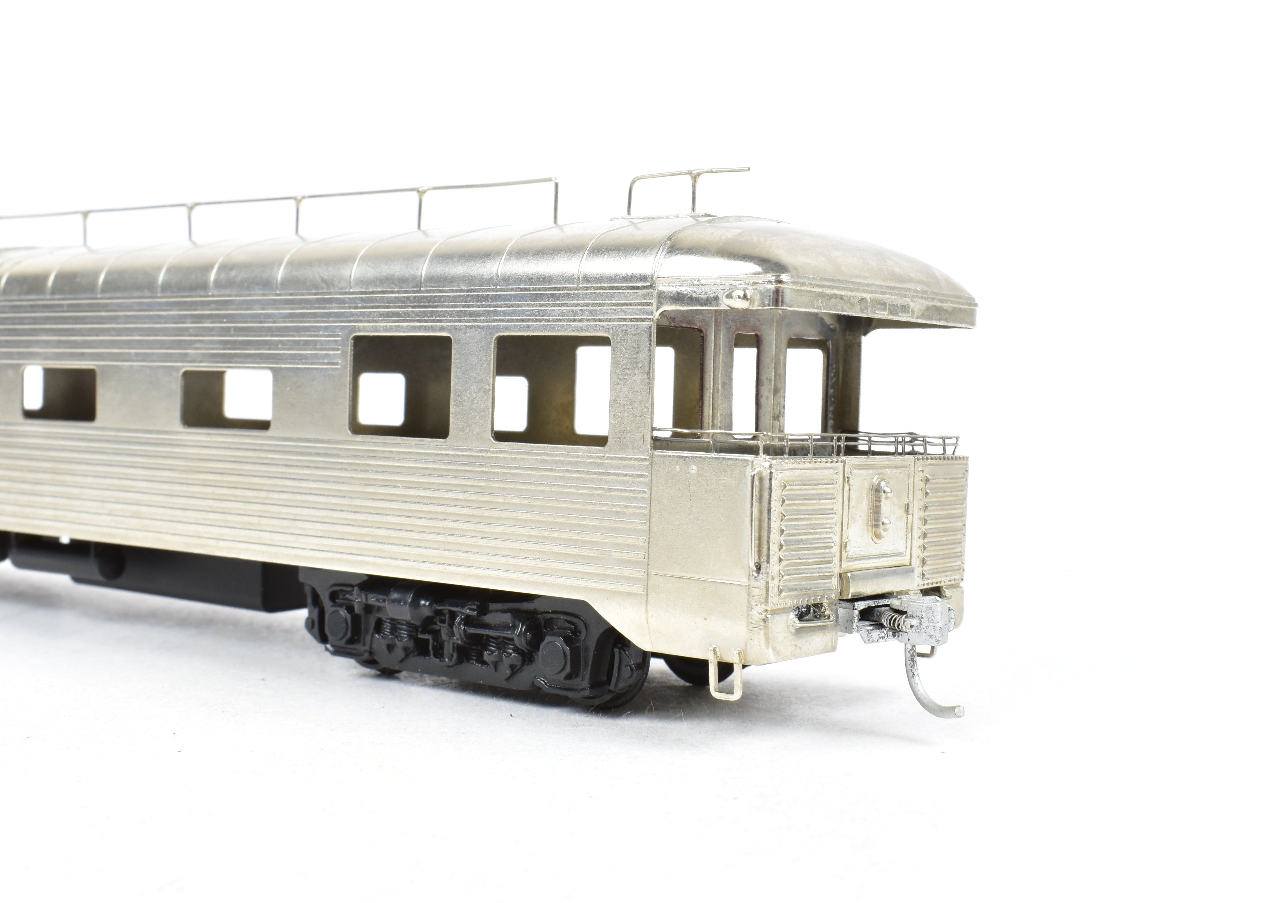 HO Scale Brass Lambert ATSF - Santa Fe Business Car by Pullman Standard, Ideal for Model Train Enthusiasts