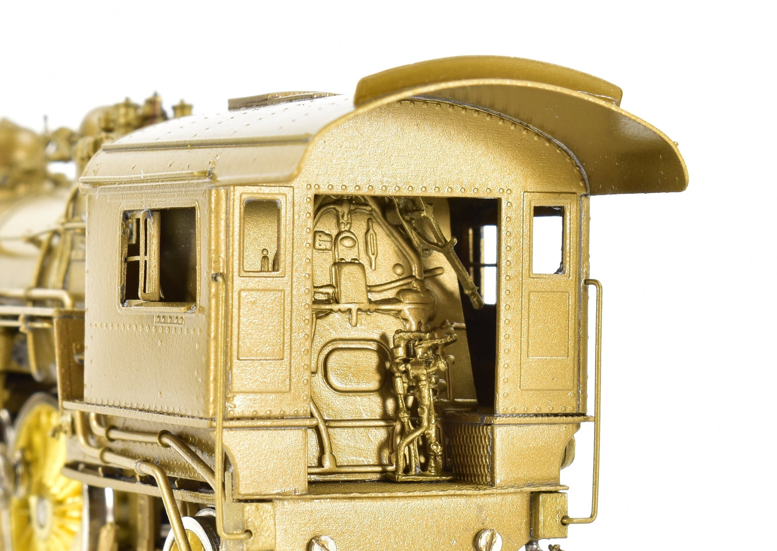 HO Scale Custom Brass Model Train - Baltimore & Ohio Class A-2 4-4-2 by Brass NJ Custom Brass