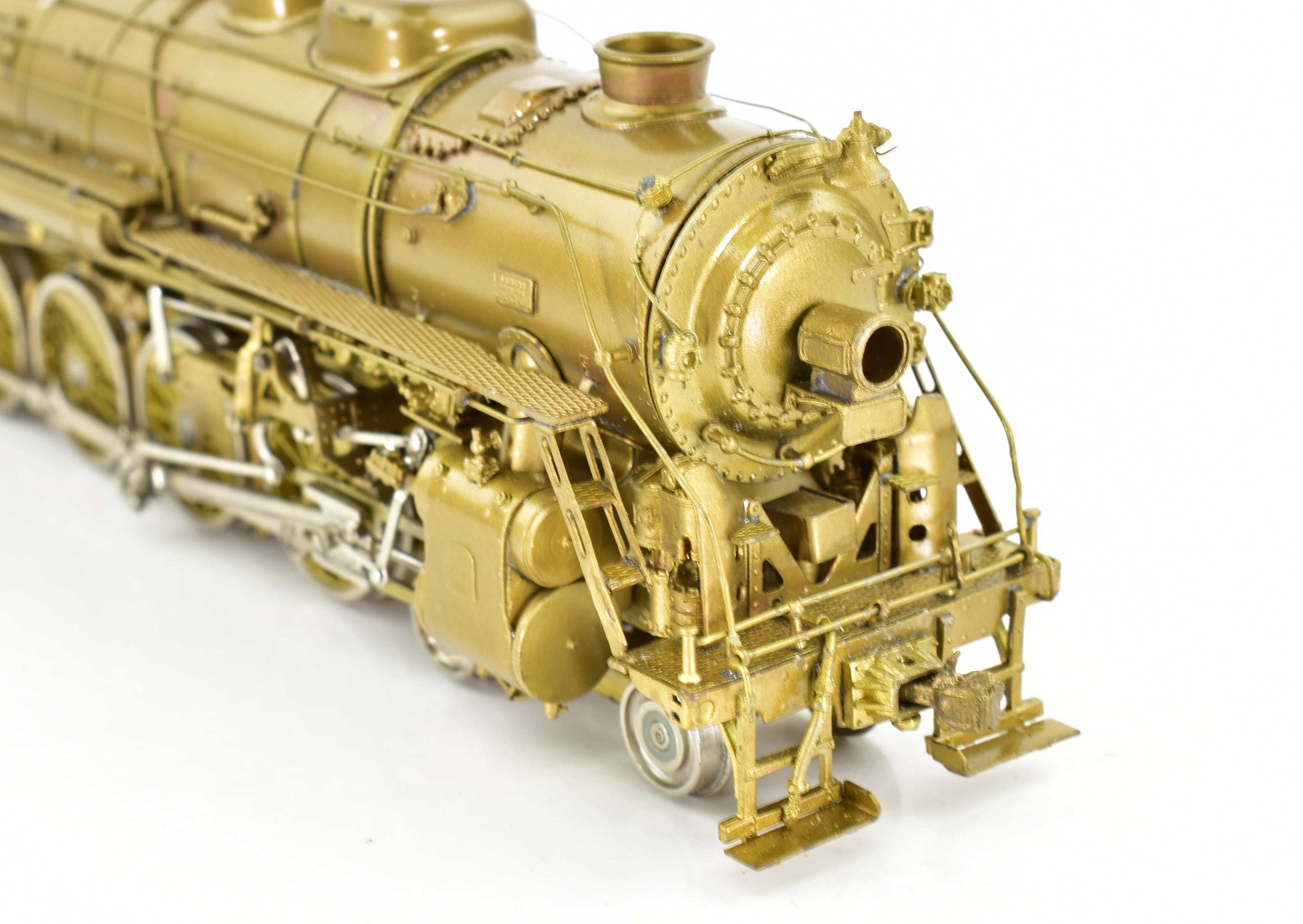 HO Scale Brass Model Train - New York Ontario & Western Class Y - 2 4 - 8 - 2 Custom - Built by KSM for NJ Custom Brass