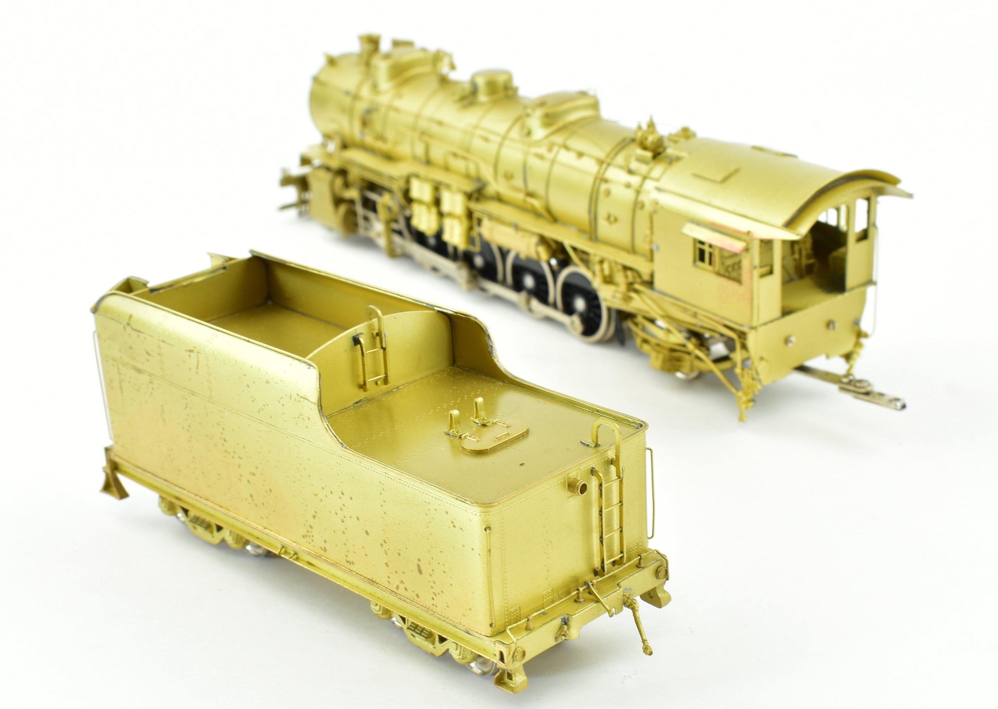 HO Scale Brass Model Train - Sunset Models Missouri Pacific 2-10-2 Locomotive Replica
