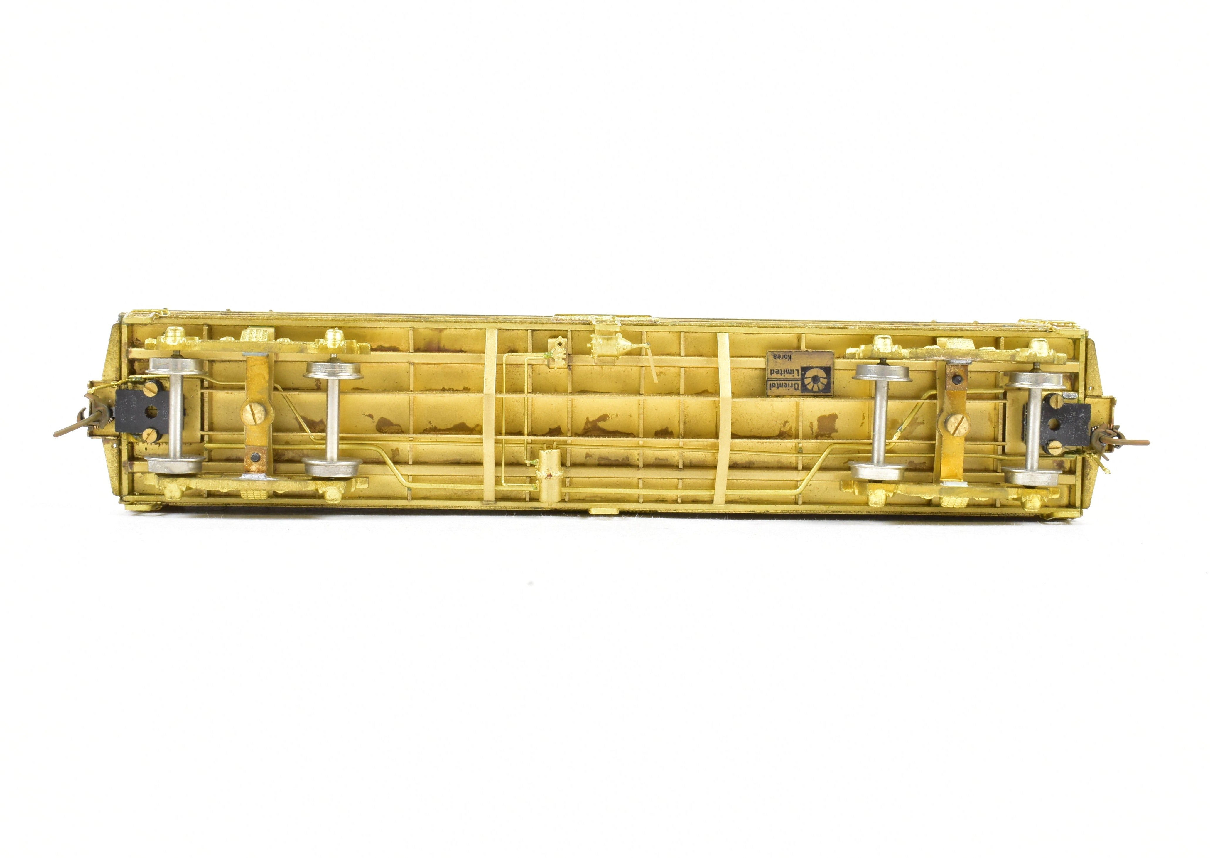 HO Brass Oriental Limited Great Northern Wood Express Refrigerated Car No. 2090