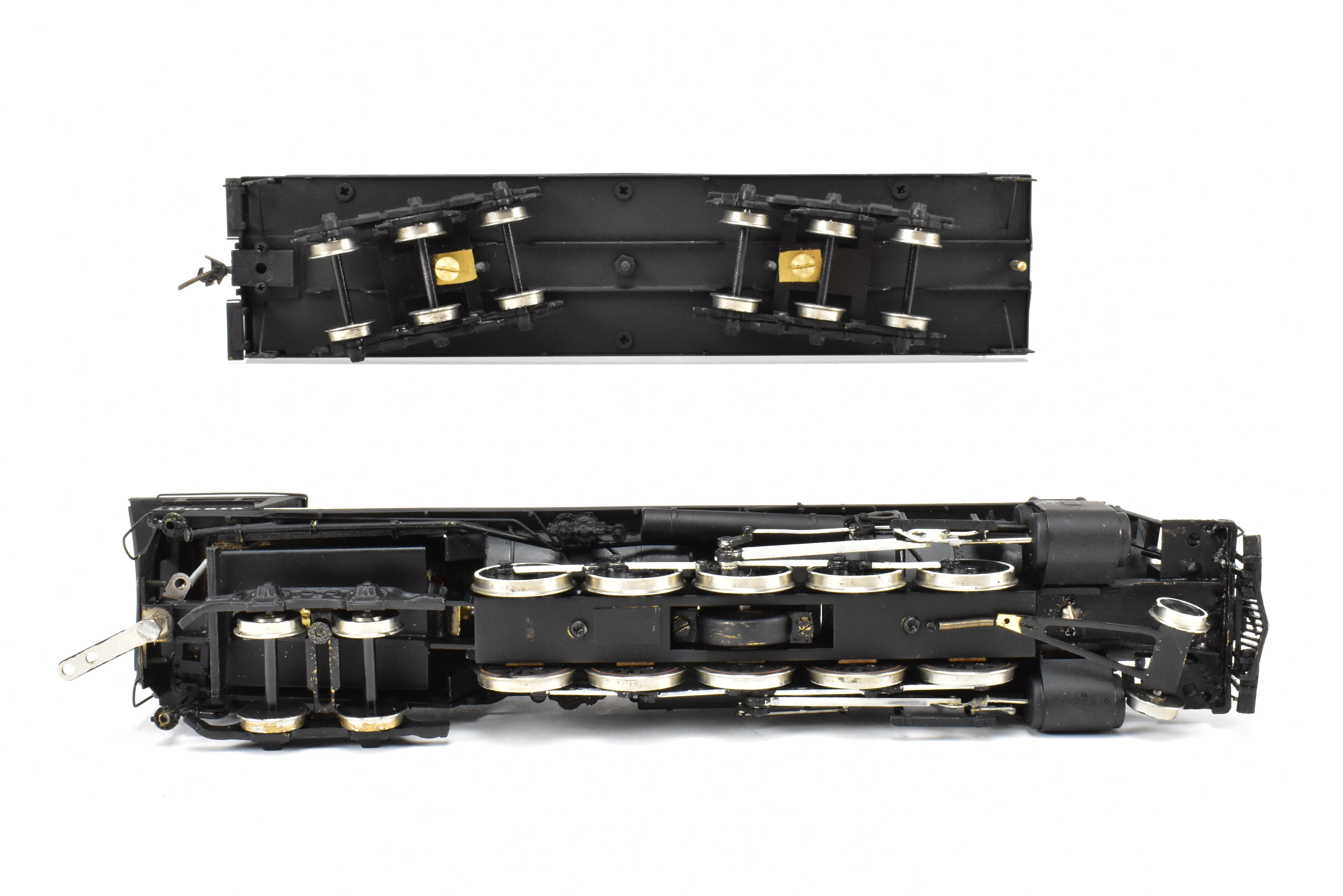HO Brass Nickel - Plated DM&IR E - 4 Class 2 - 10 - 4 Texas Type Custom Painted Locomotive No. 708