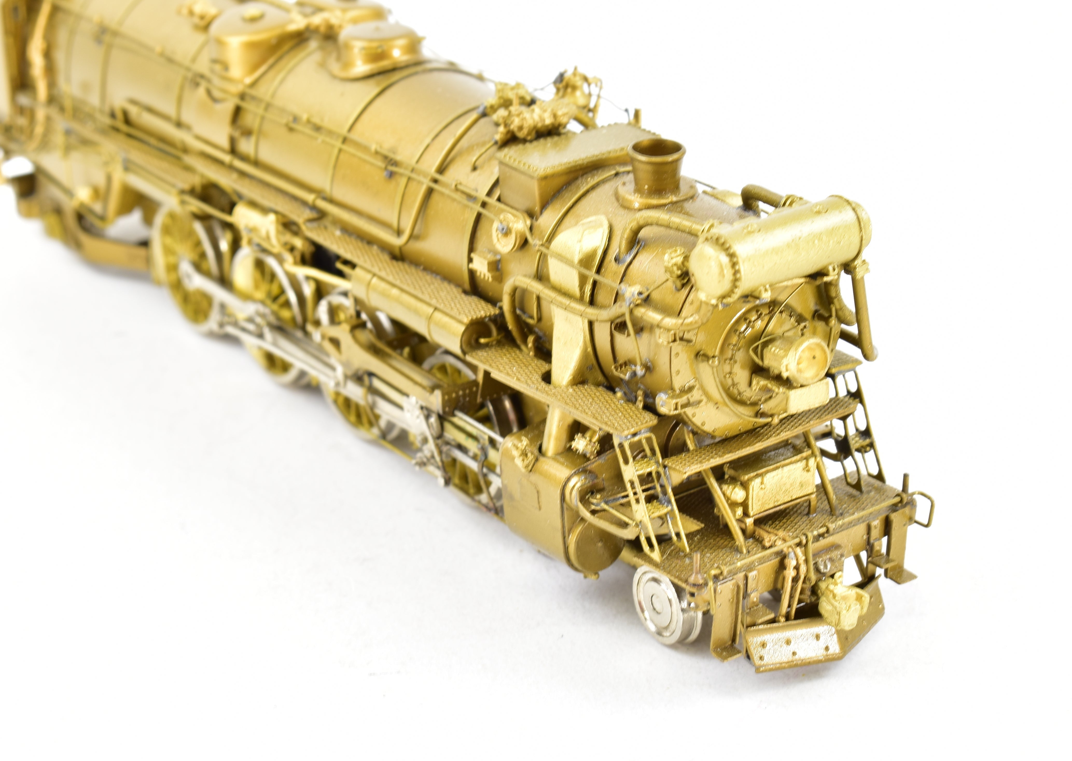 HO Scale Brass New Jersey Custom Brass New Haven Class R - 3a 4 - 8 - 2 Mountain Steam Locomotive Model
