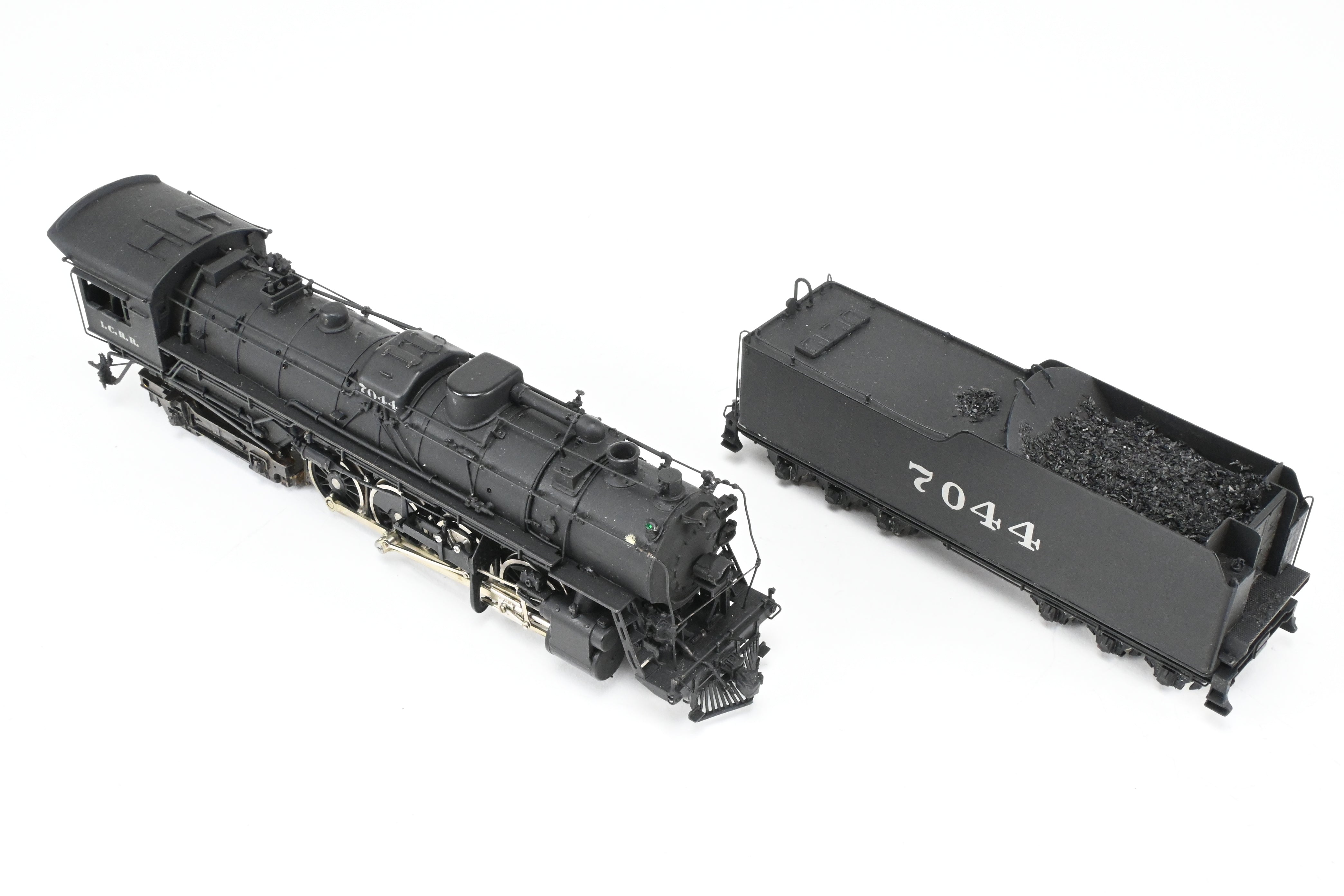 1987 HO Brass PFM - SKI Illinois Central 7000 Class 2-8-4 Berkshire Factory Painted #7044