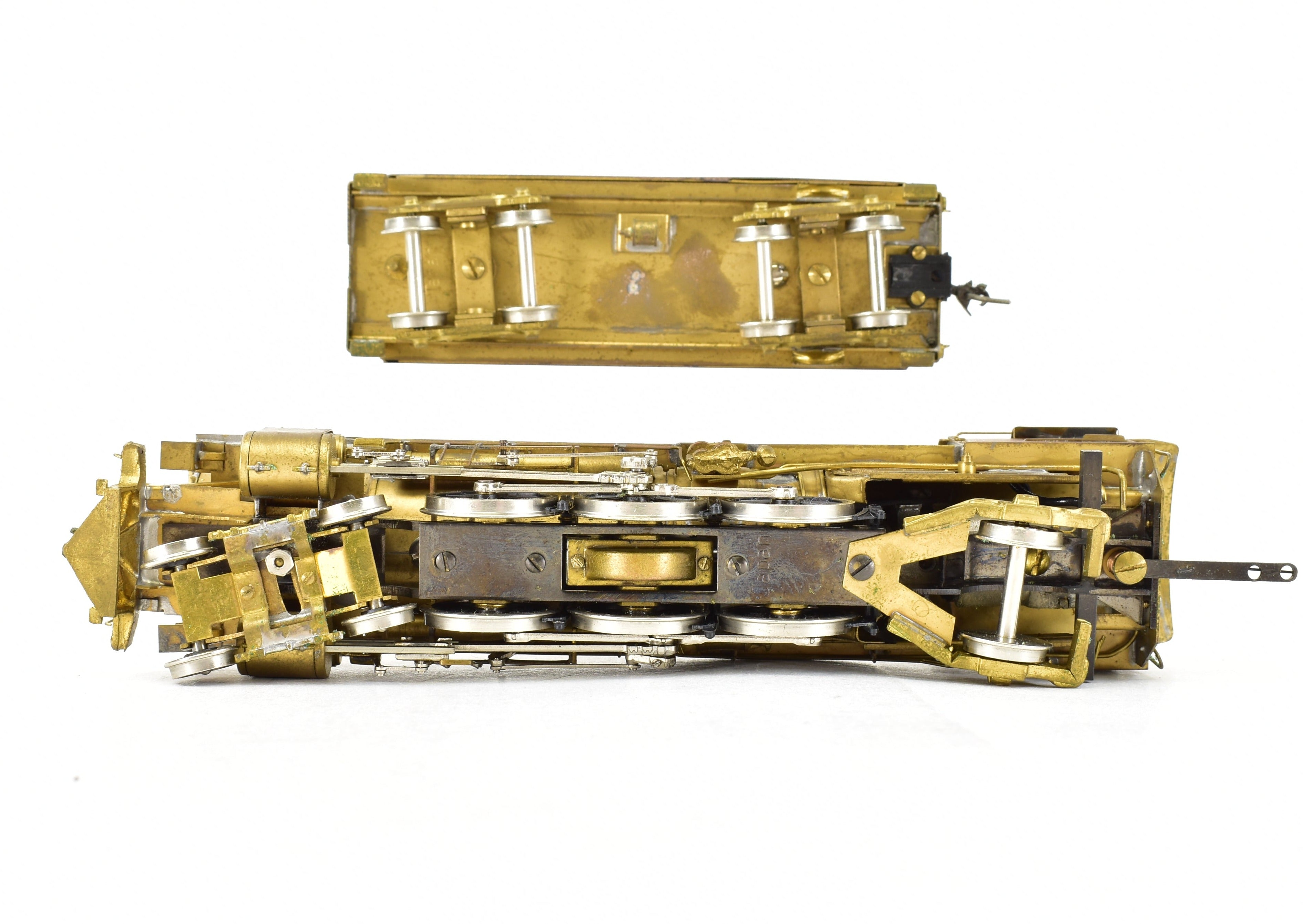 HO Scale Brass Model Train - Northwest Short Line (NWSL) and Northern Pacific (NP) Class Q - 6 4 - 6 - 2 Pacific Steam Locomotive Replica