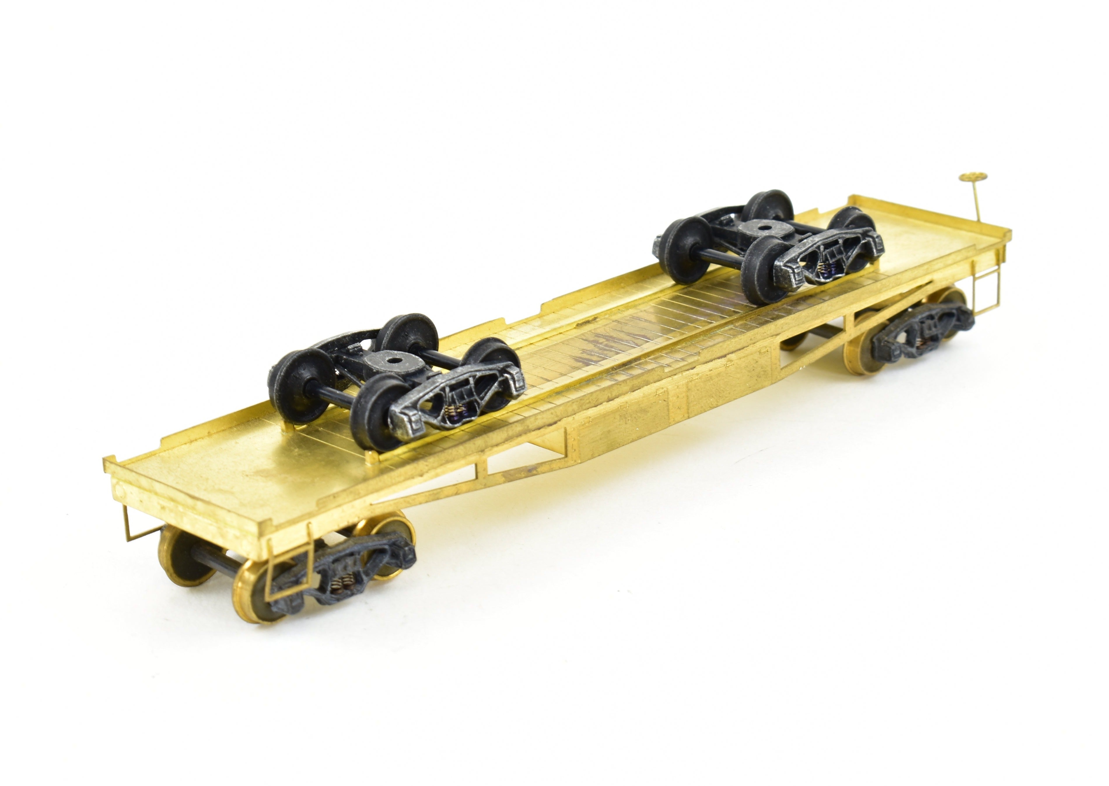 High - Quality HO Scale Brass Lambert Model Various Roads Truck, Car, and Flat Car for Model Railroading