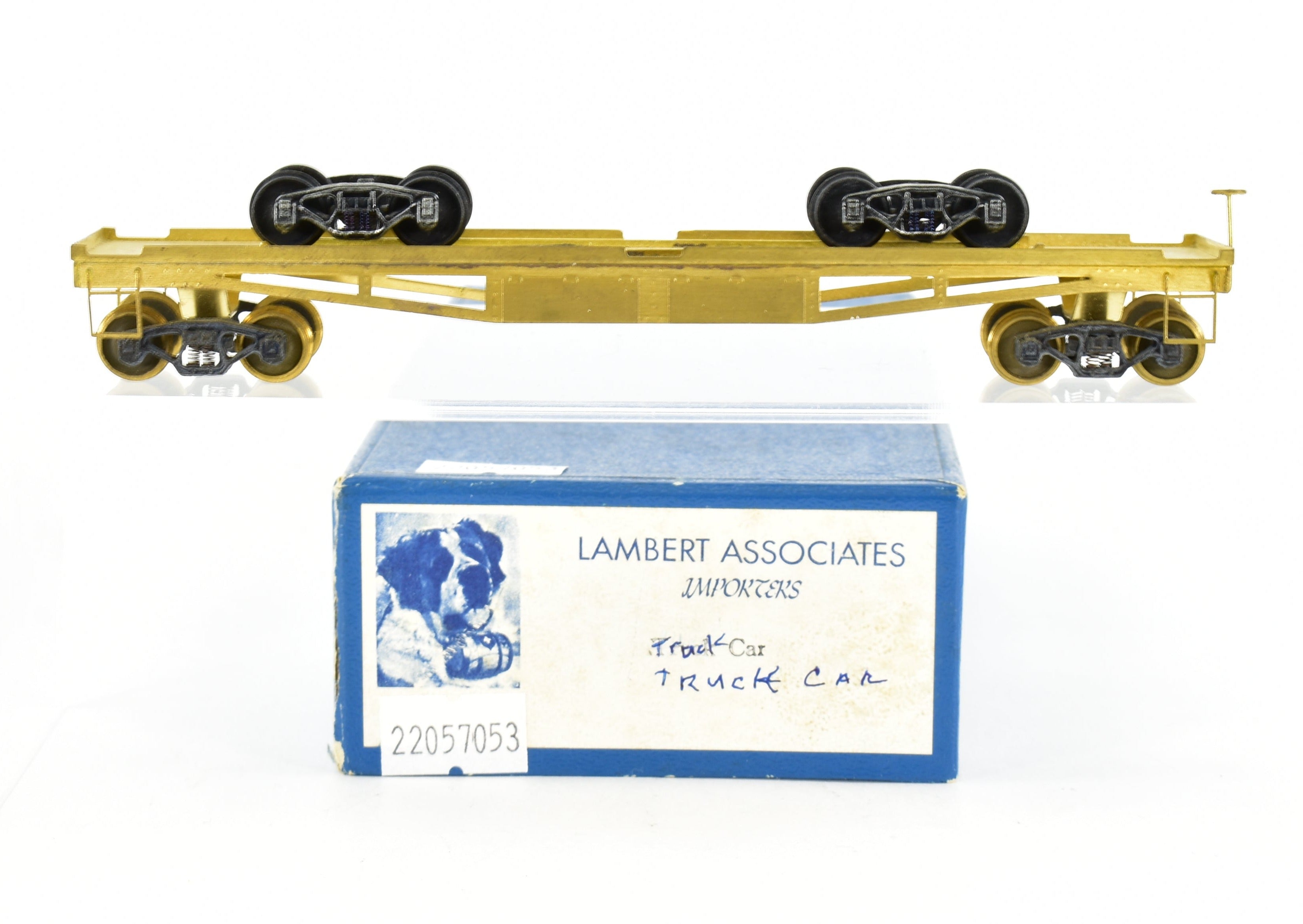 High - Quality HO Scale Brass Lambert Model Various Roads Truck, Car, and Flat Car for Model Railroading