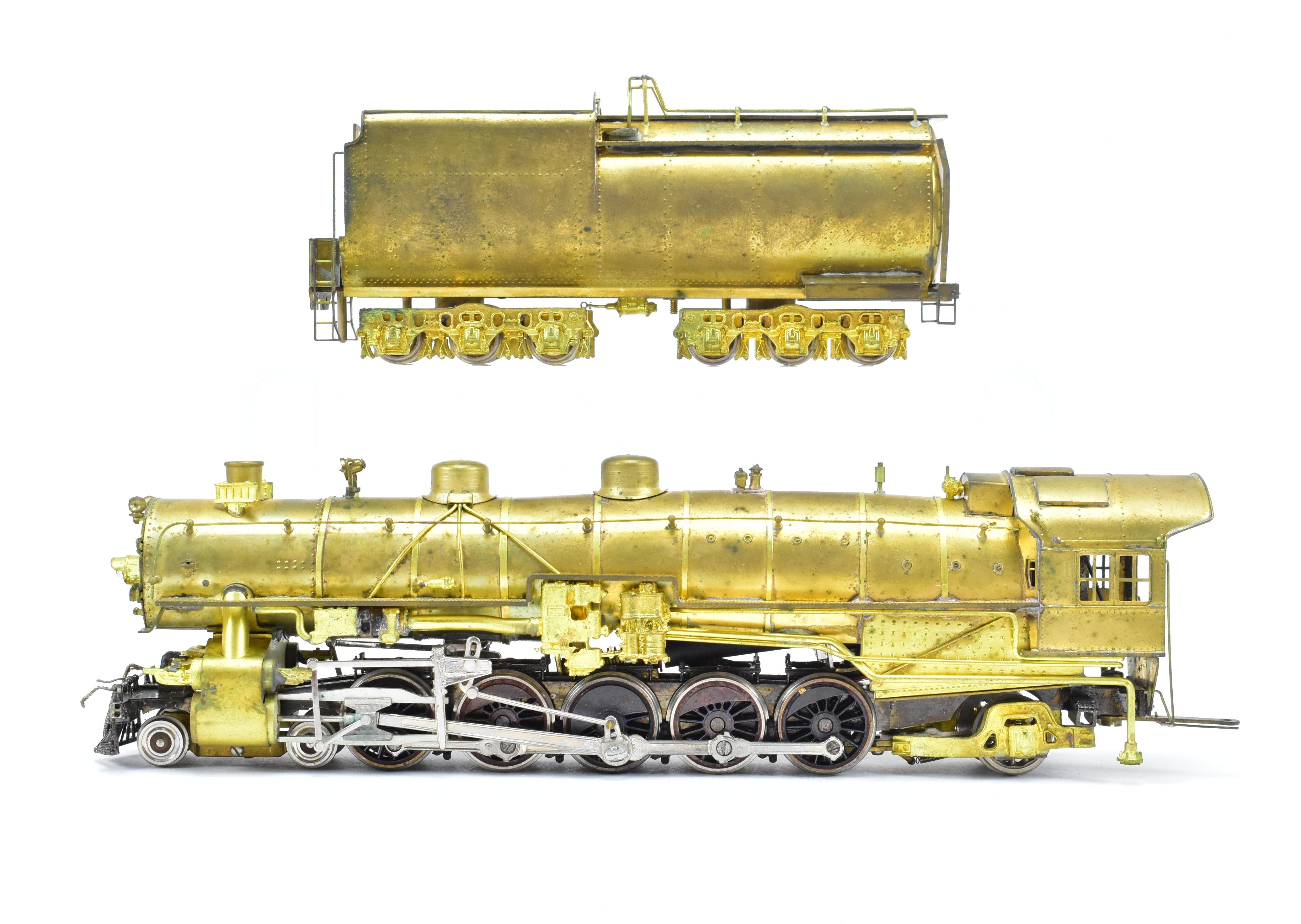 HO Scale Brass Union Pacific 4-10-2 Model by LMB from Late 1960s
