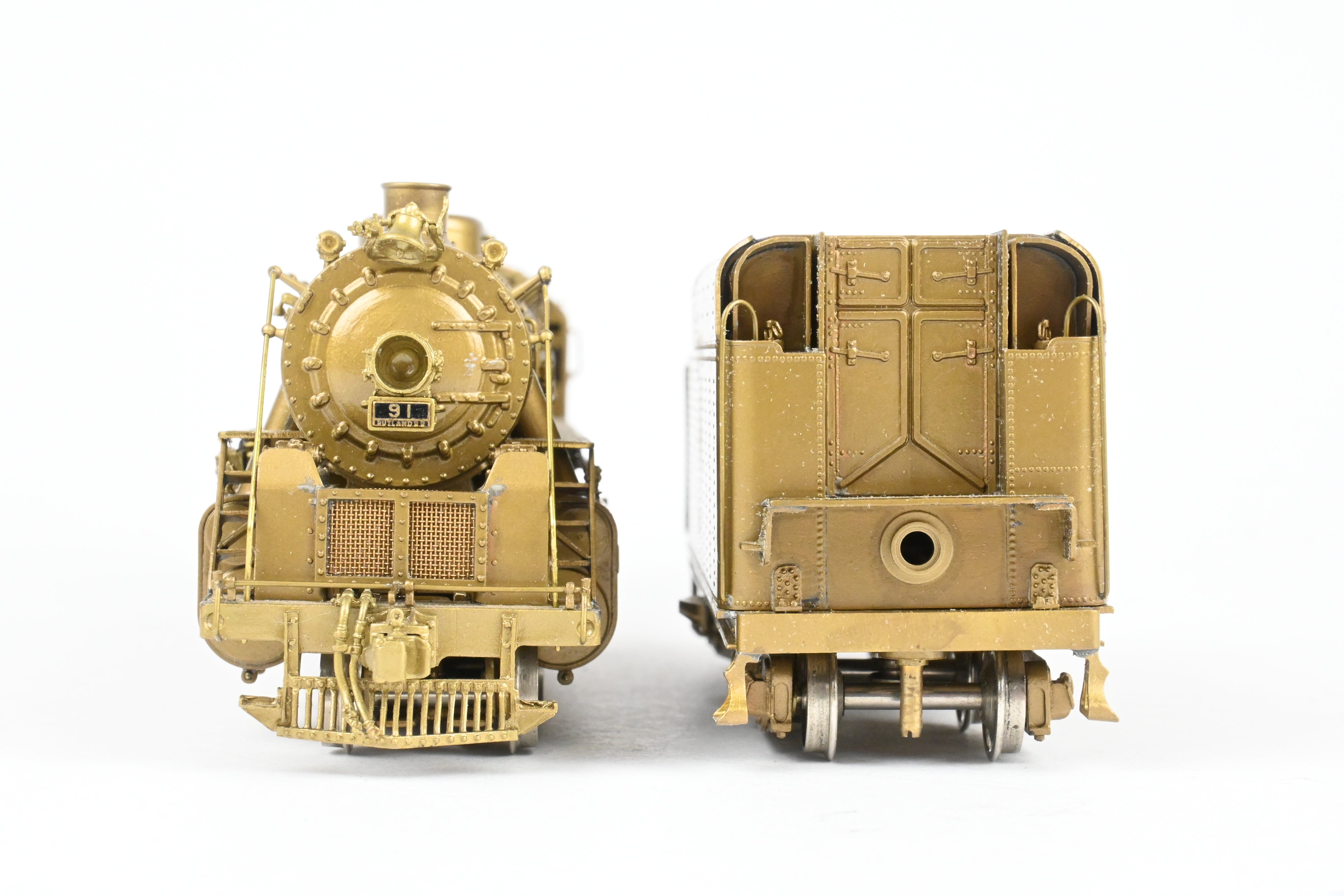 HO Scale Brass SKI Rutland Railroad L-1 Class 4-8-2 Mountain Pacific Fast Mail Model