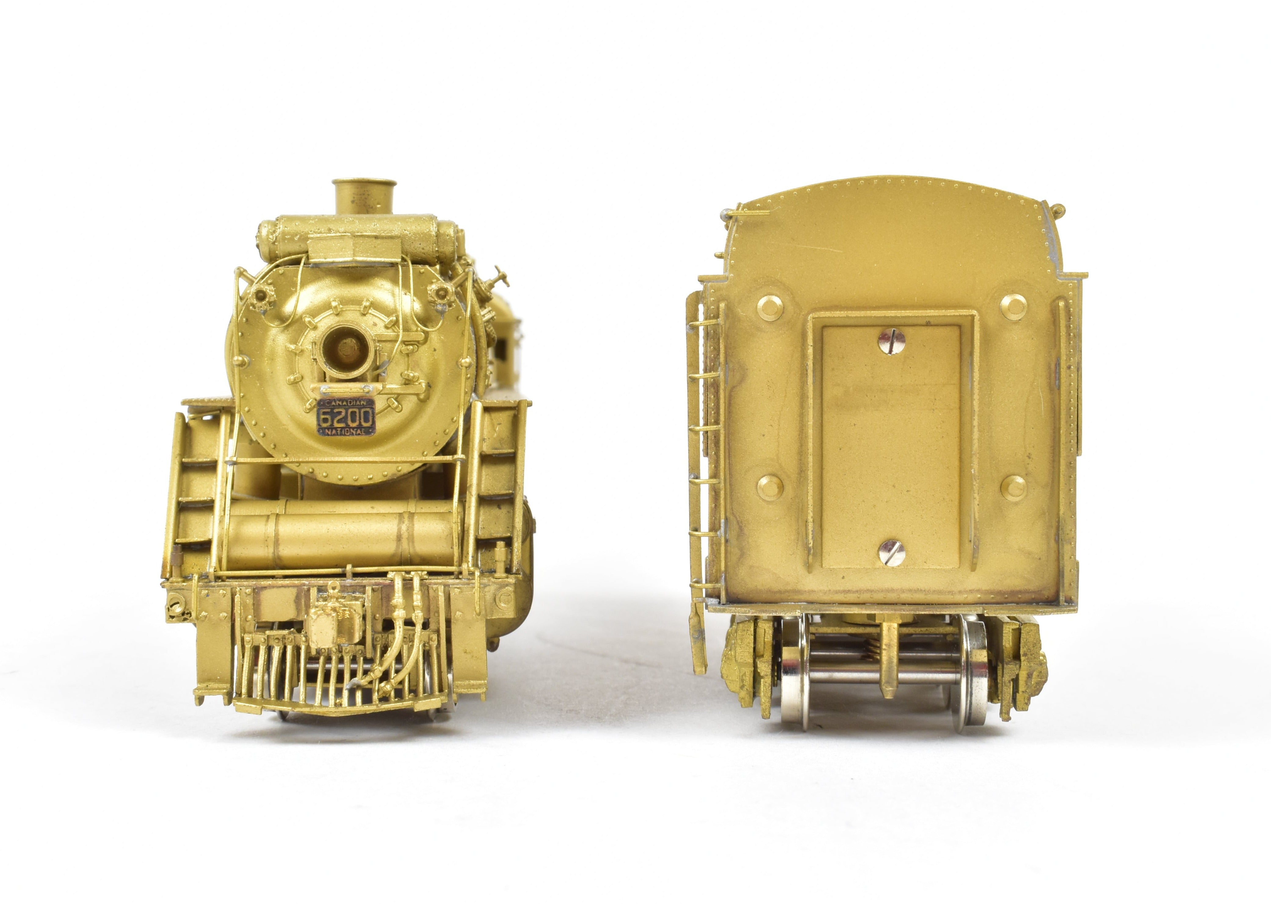 HO Scale Brass Pacific Fast Mail (PFM) Model Train - Toby CNR - Canadian National Railway 4-8-4 Class 6200 U-2G Locomotive