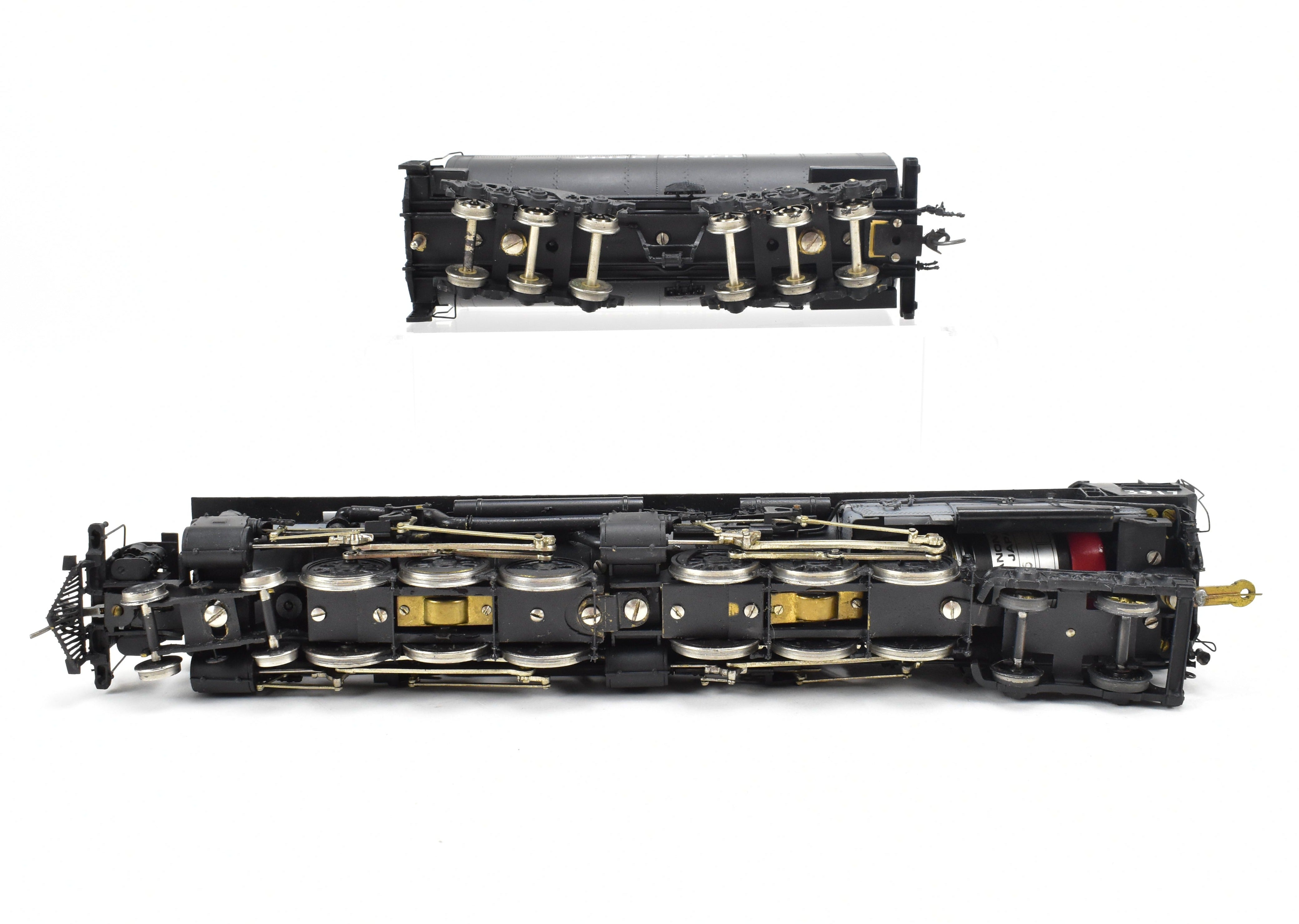 HO Scale Brass Model Train Key Imports UP - Union Pacific 3900 Class 4-6-6-4 Challenger Early Coal Version Locomotive with Custom Paint and Number CP #3917