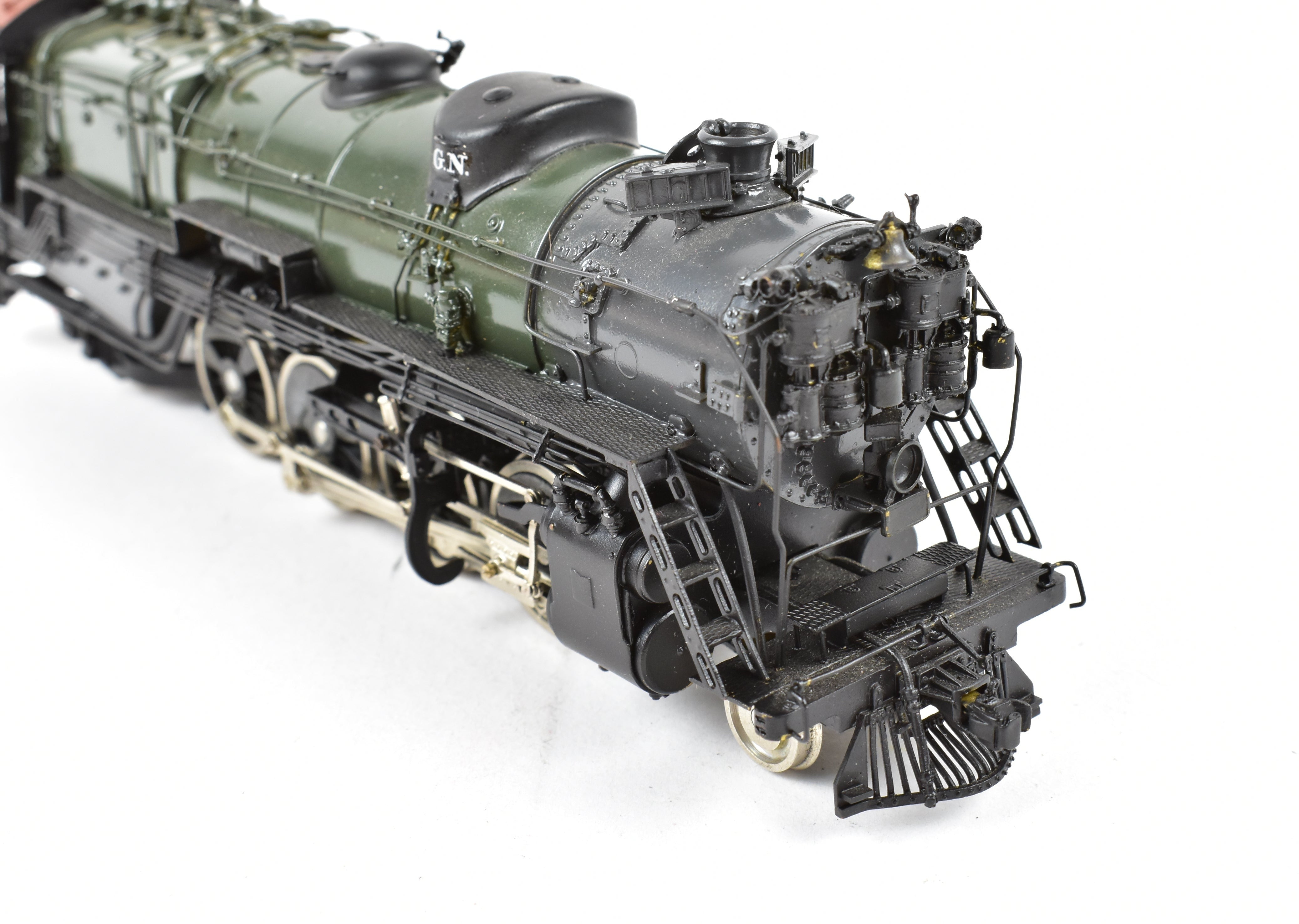 HO Scale Brass Great Northern 2-8-2 Class O-8 Open Cab Custom Painted Sunset Model