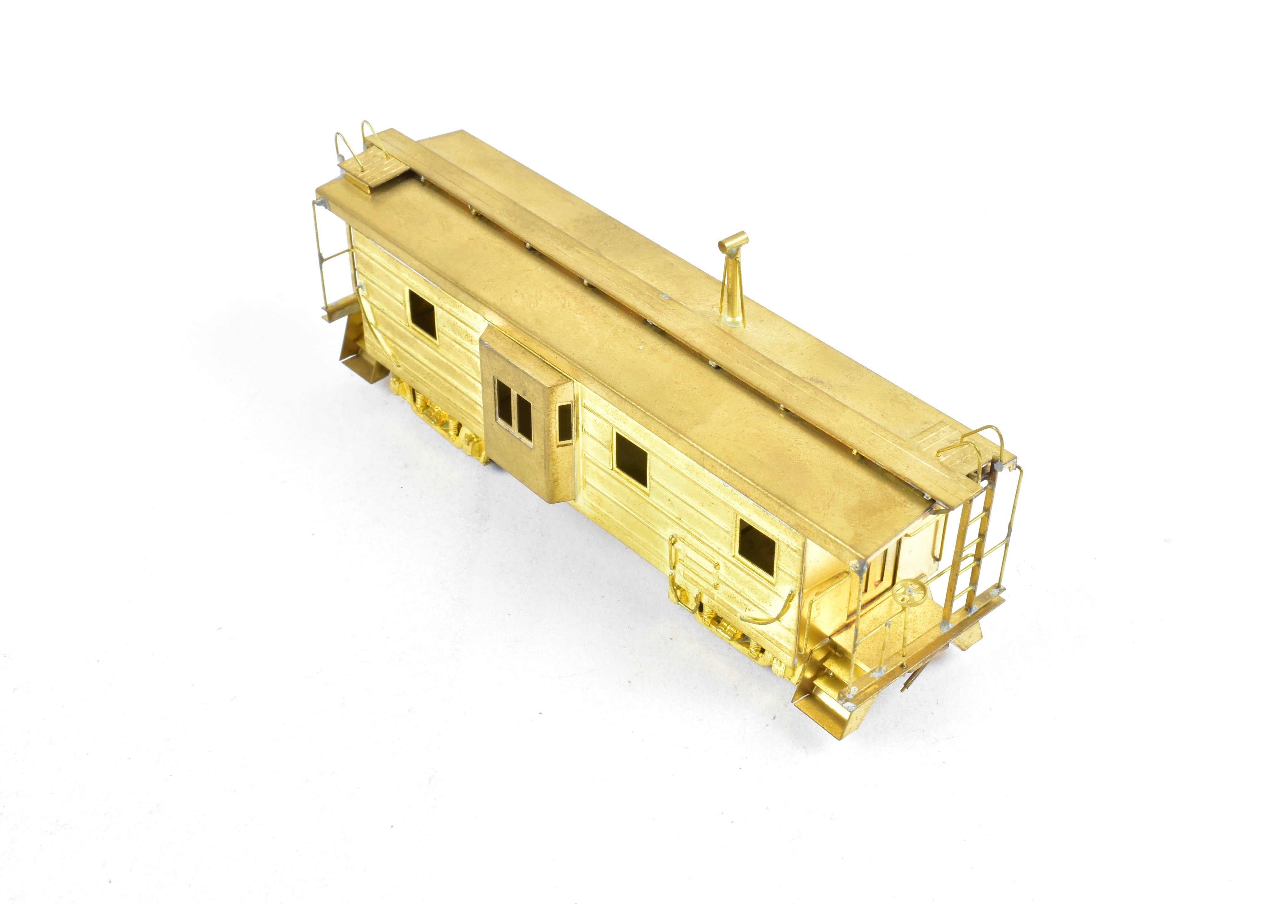 HO Scale Brass Nickel Plate Products (NPP) Milwaukee Road Bay Window Caboose Model