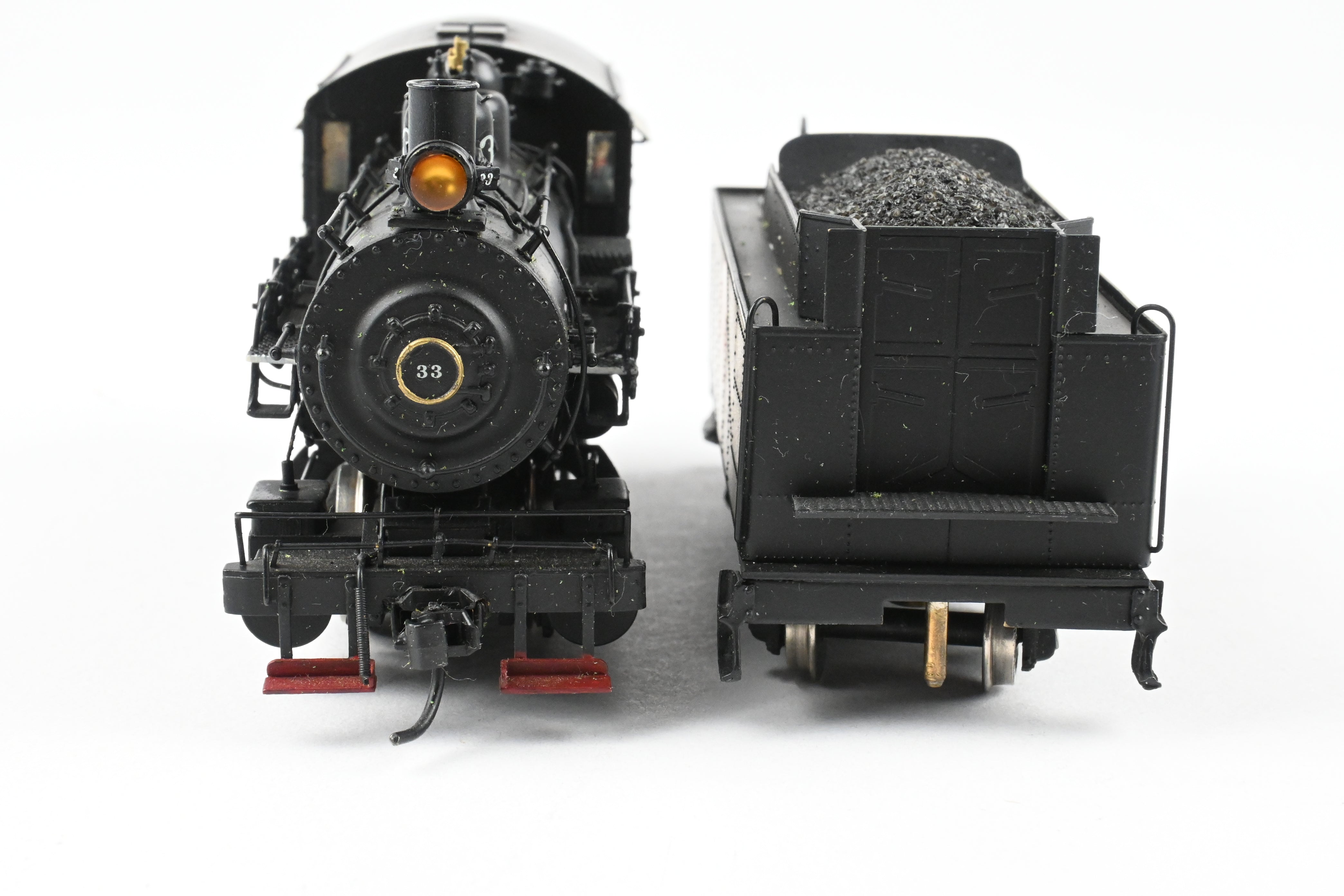 HO Scale Brass PFM Fujiyama Northern Pacific 0-6-0 Class L-9 Custom Painted for Private Road