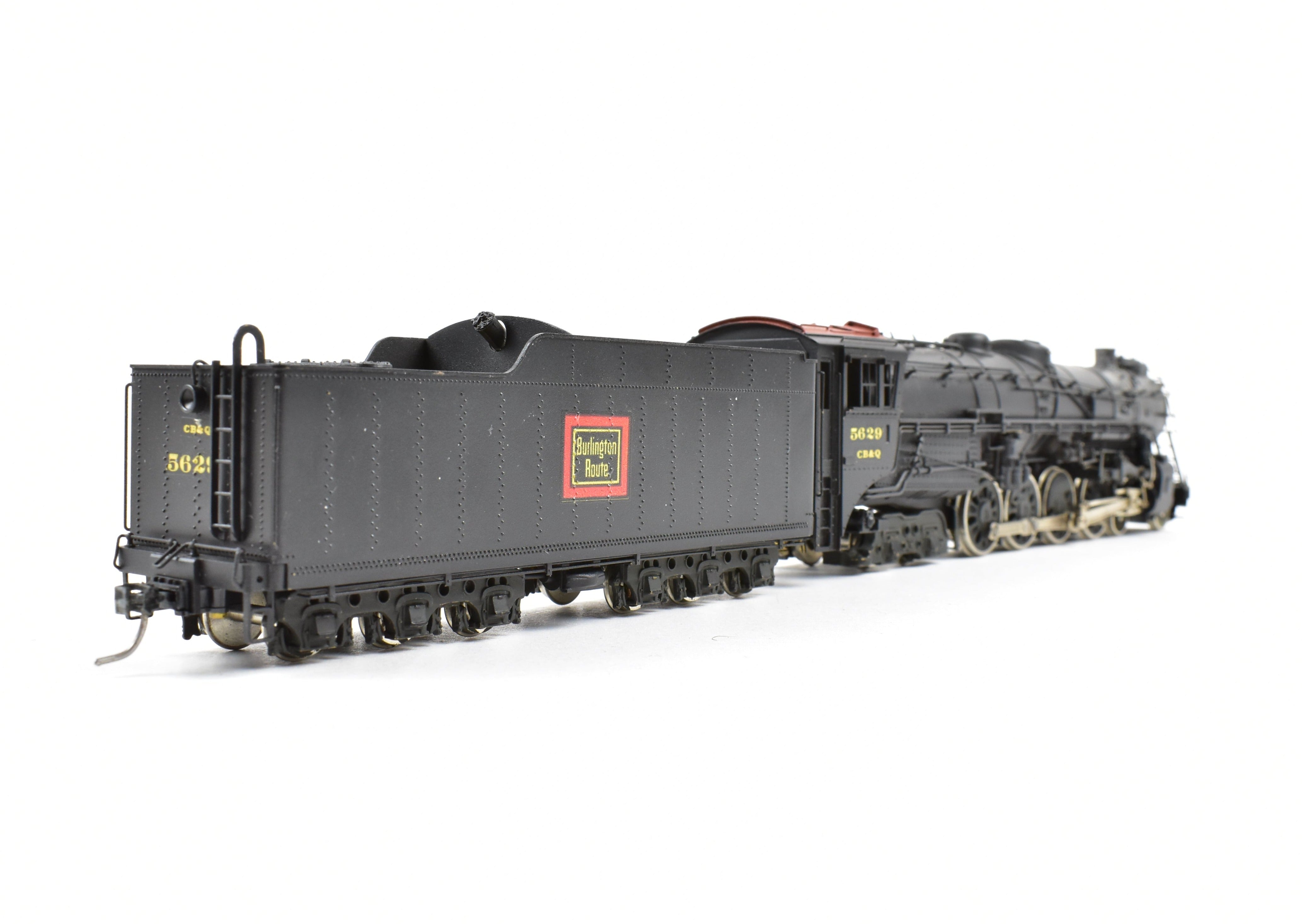 1969 HO Brass PFM Toby Crown Model CP No. 5629 Burlington Route 4-8-4 O-5
